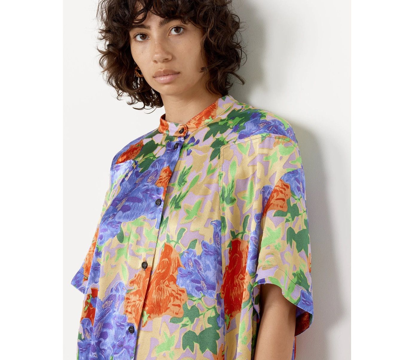 Henrik Vibskov Bulkhead Dress in Multi Bird Flowers Size XS / US 0-2 / IT 36-38 - 8 Thumbnail