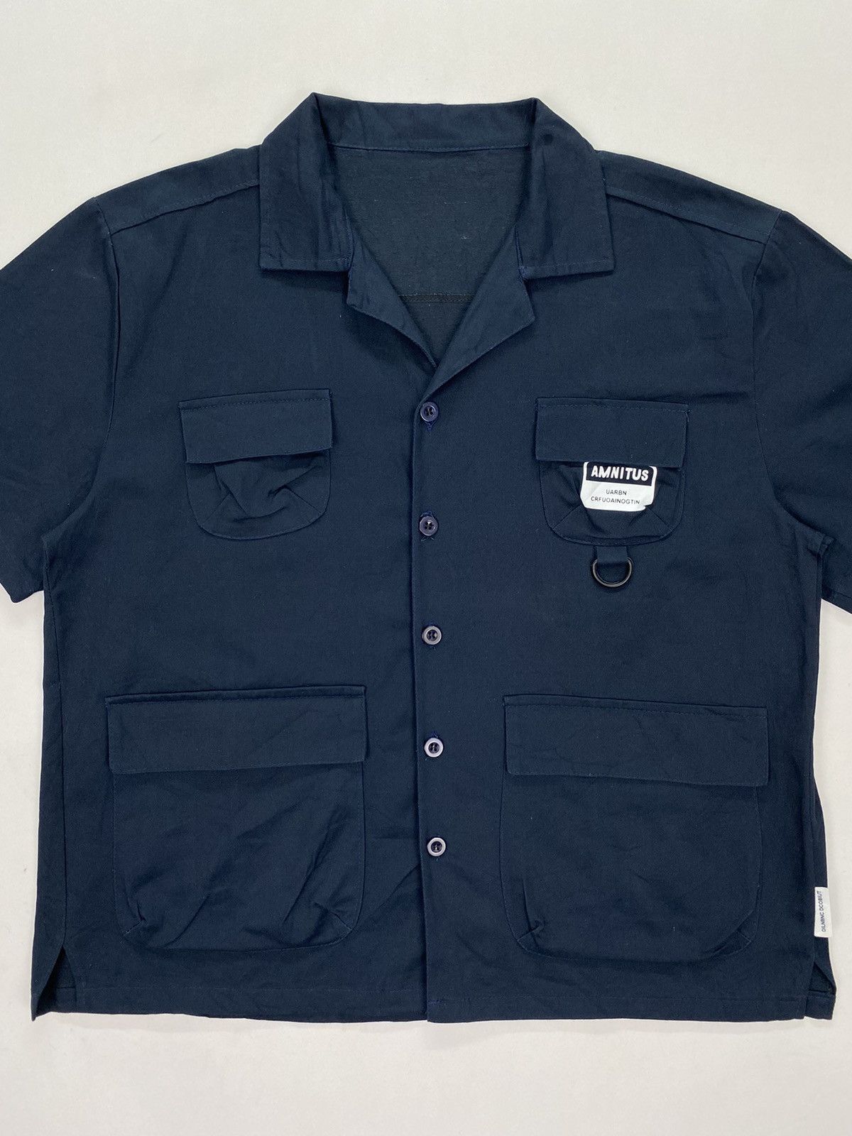 Japanese Brand Monoqlo Plus Open Collar Worker Shirt Size US M / EU 48-50 / 2 - 3 Thumbnail
