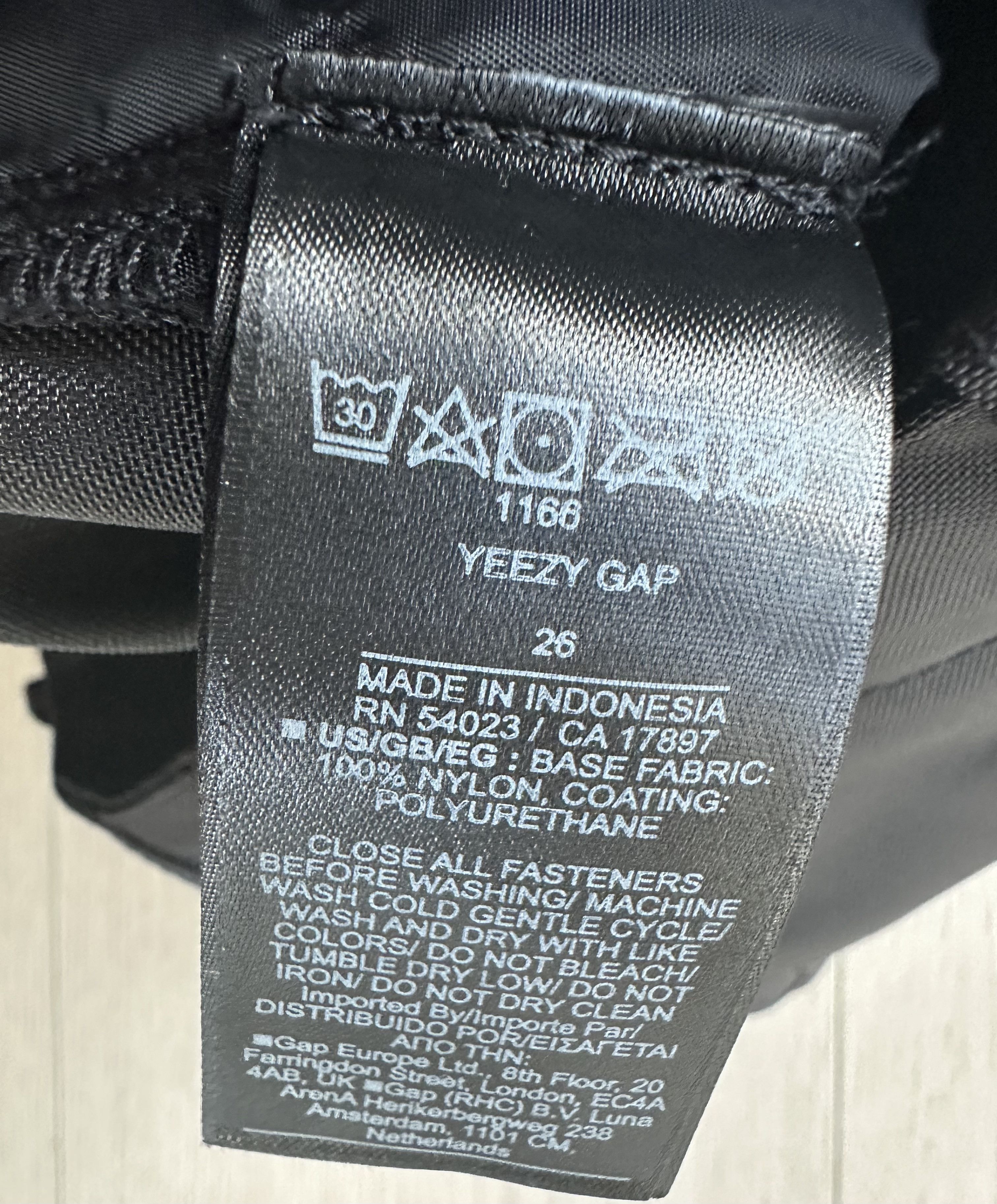 Gap YEEZY GAP CORDURA CARGO PANT Size US 26 / EU 42 - 6 Thumbnail