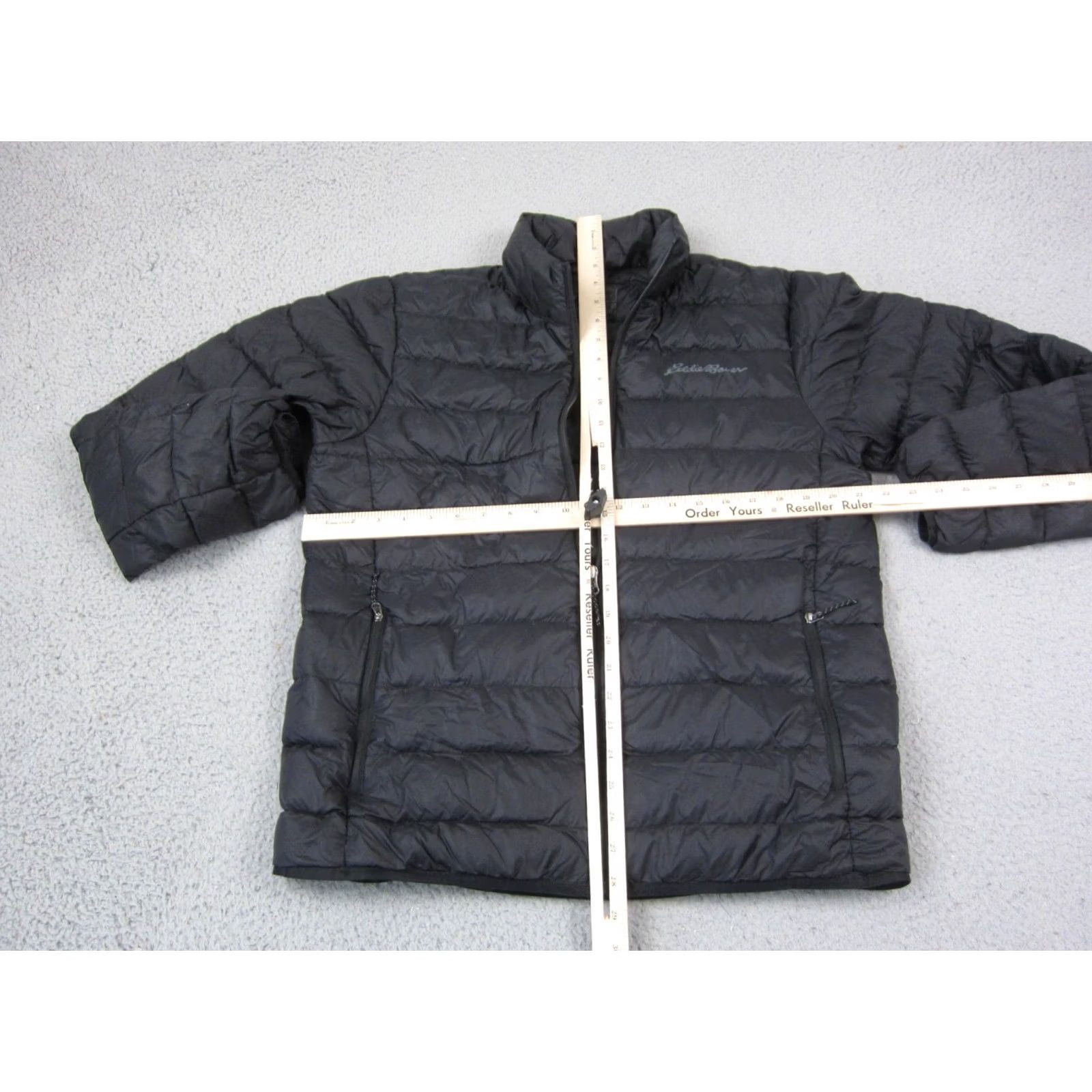 Eddie Bauer Eddie Bauer Jacket Mens Medium Black Down EB650 Insulated Zip Up Packable Full Zip Hooded Windbreaker Casual Outdoor Size US M / EU 48-50 / 2 - 6 Thumbnail