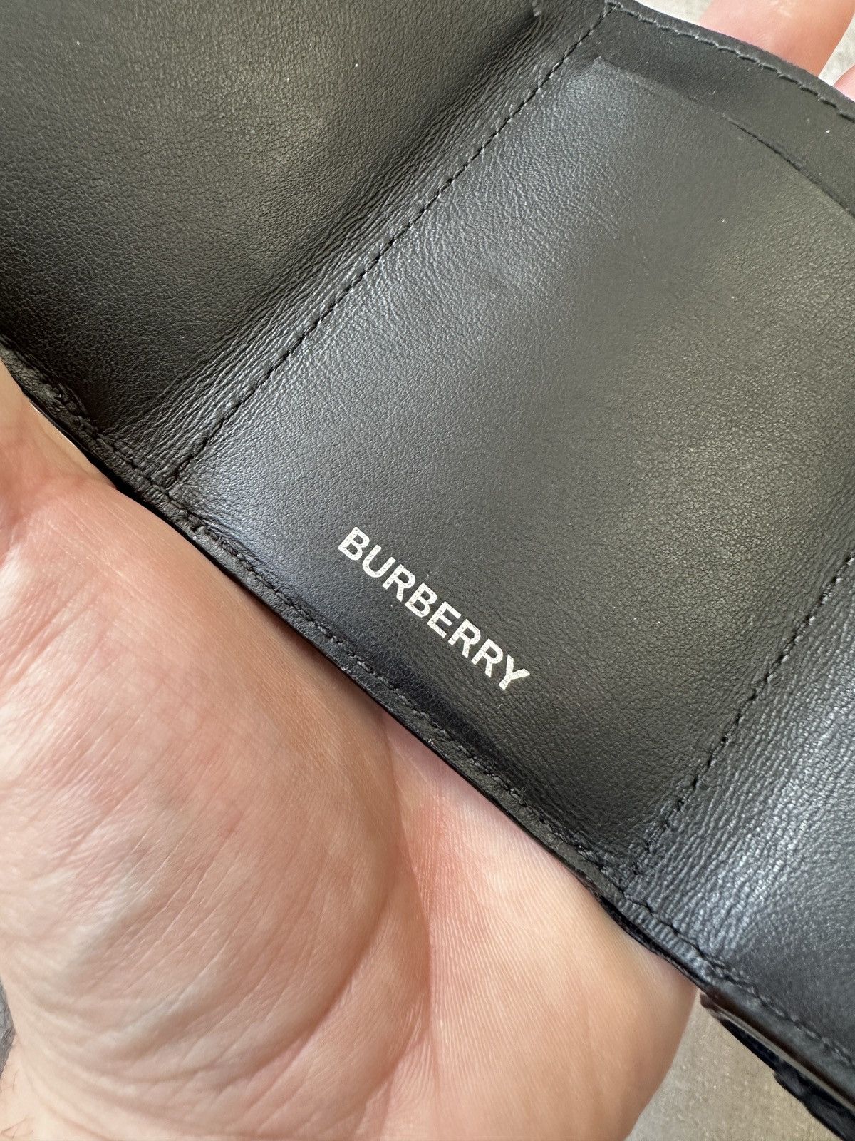 Burberry Burberry Vintage Check Trifold Wallet Size ONE SIZE - 17 Thumbnail