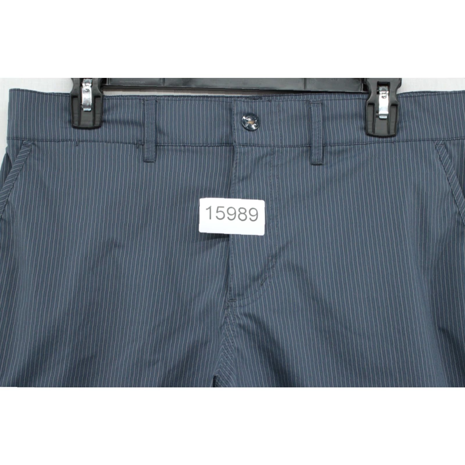 Vintage Cinch Arena Flex Shorts Men's 32 Blue Gray Stripe Modern Golf Preppy Size US 32 / EU 48 - 8 Thumbnail