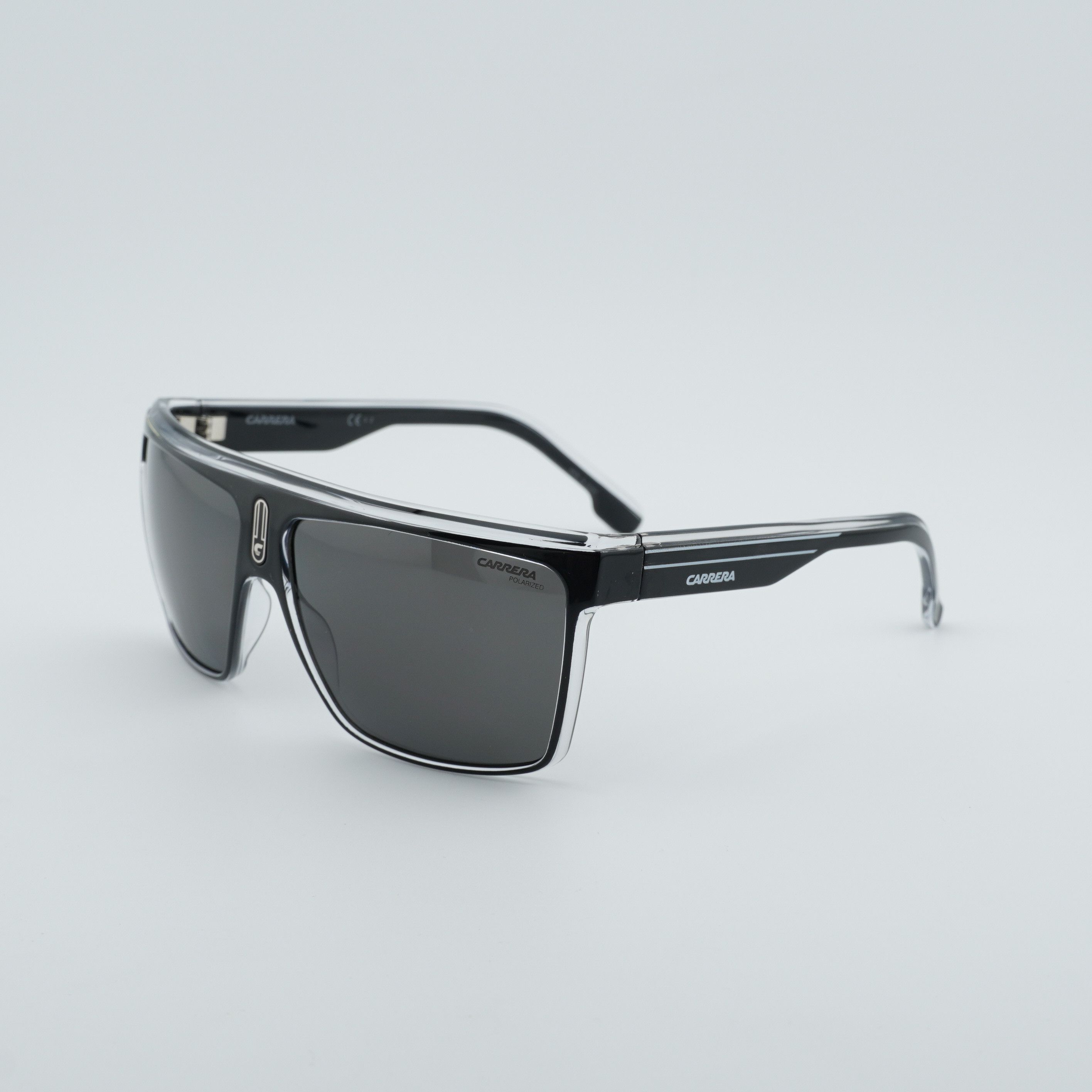 Carrera CARRERA 22/N 07C5 M9 Sunglasses Black Shield Frame Size ONE SIZE - 6 Thumbnail