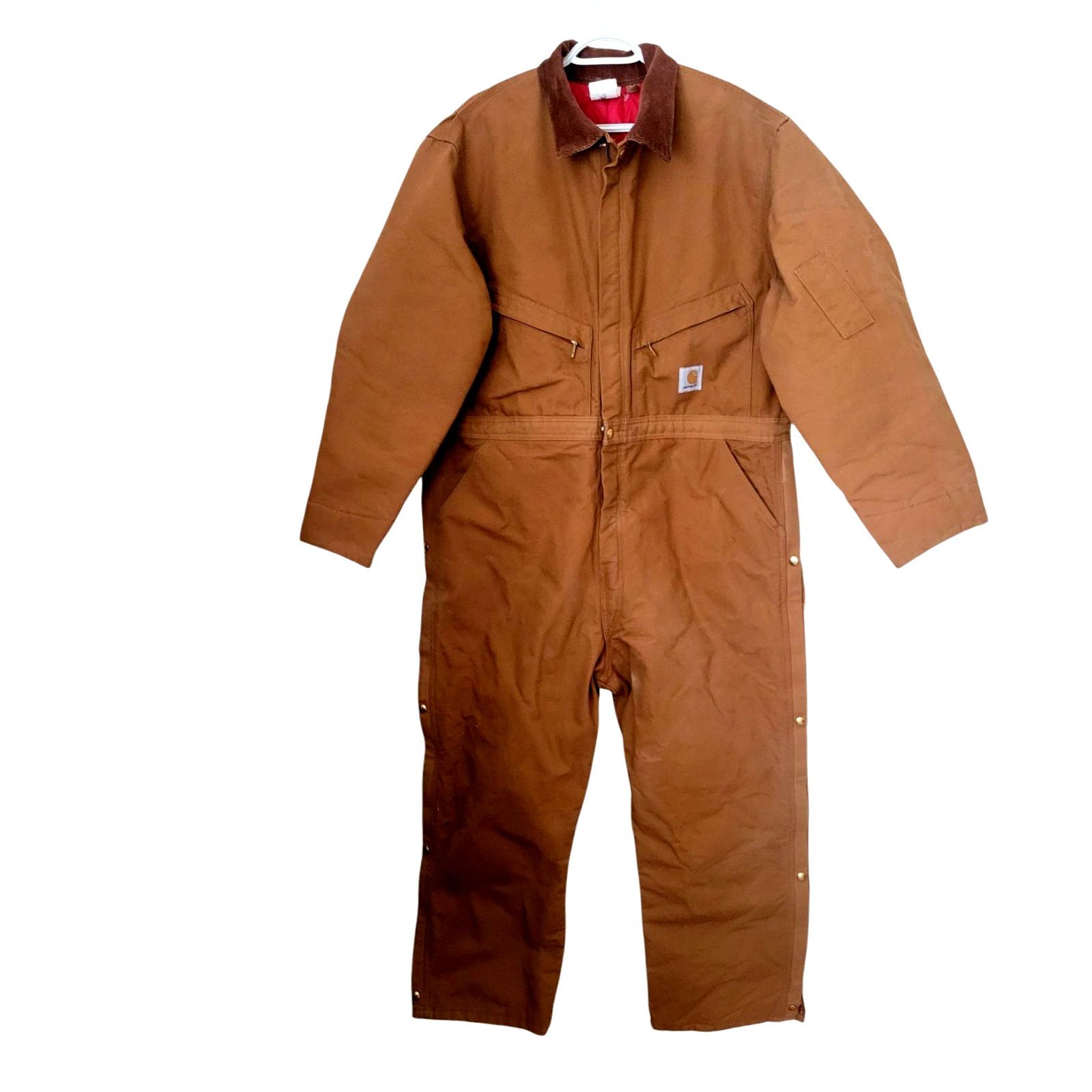 Carhartt Insulated Quilted Men Coverall USA - Size 48 Short