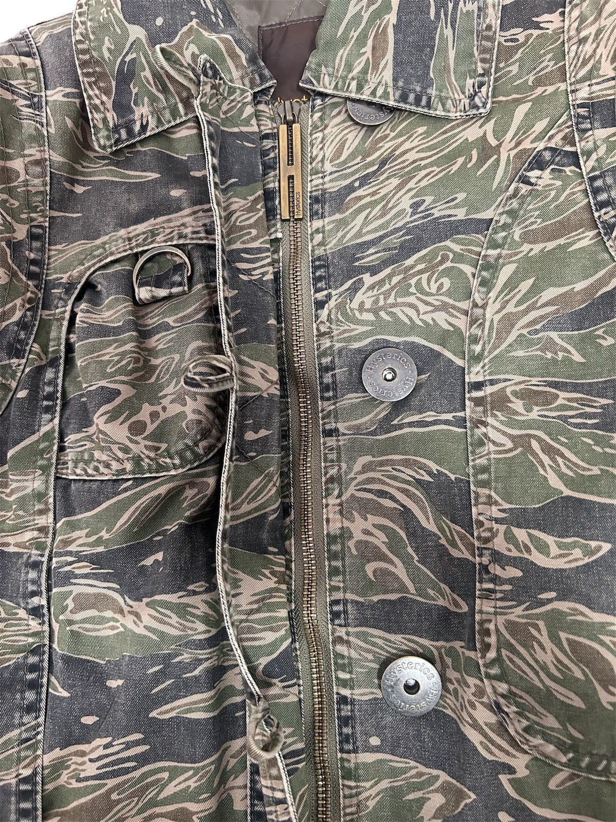 Hysteric Glamour × Japanese Brand Hysteric glamour camo jacket Size S / US 4 / IT 40 - 2 Thumbnail