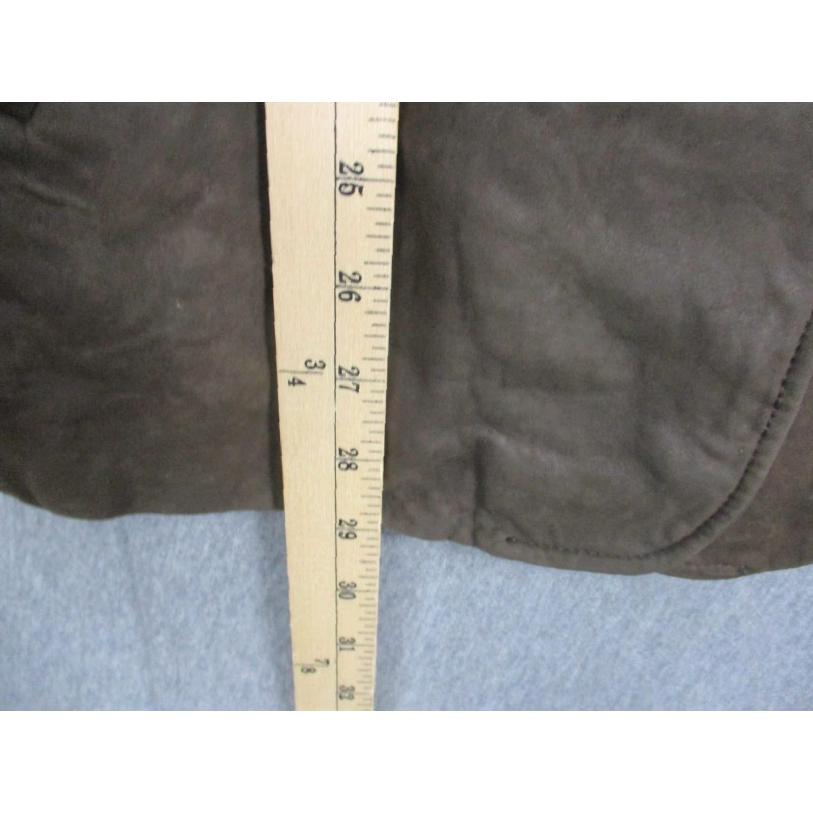 Vintage Wilsons Leather Jacket Womens XL Brown Blazer Style Pelle Studio 100% Leather Size XL / US 12-14 / IT 48-50 - 3 Thumbnail