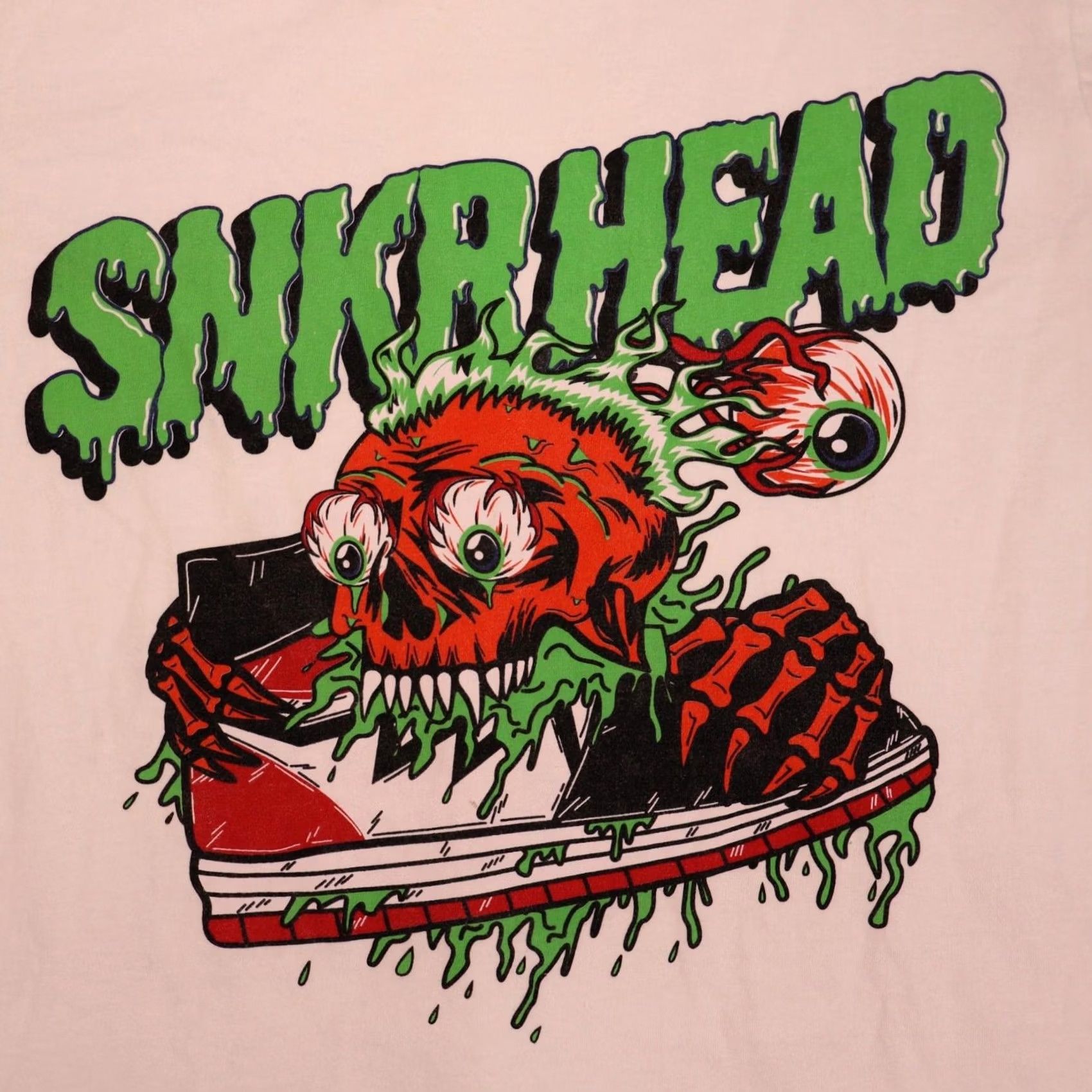 Denim & Co. FWRD Denim Co. Shirt Men Medium white skate "Sneaker Head" Size US M / EU 48-50 / 2 - 2 Thumbnail