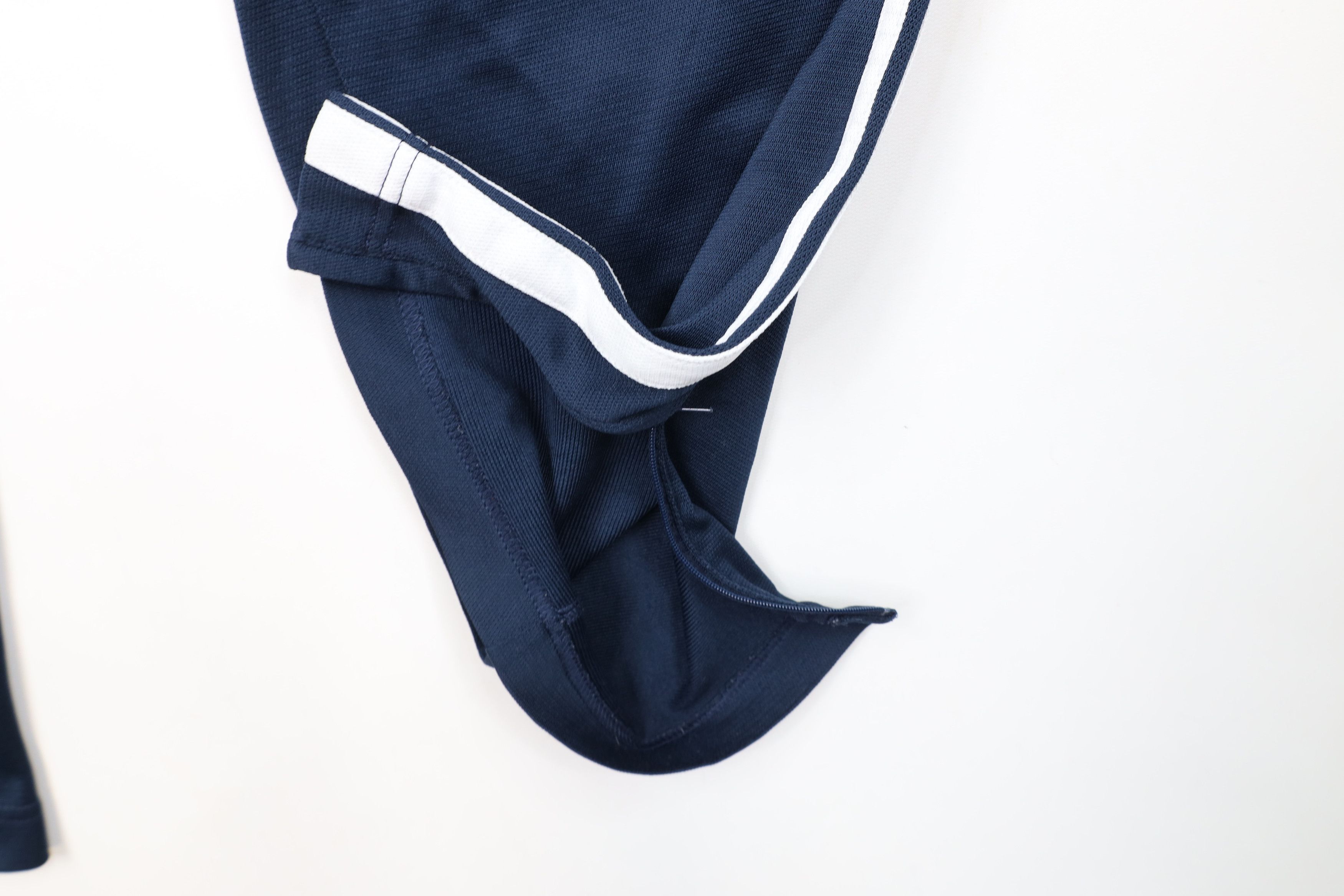 Nike × Vintage Vintage 90s Y2K Nike Scott Mini Swoosh Wide Leg Pants Blue Size US 36 / EU 52 - 6 Thumbnail