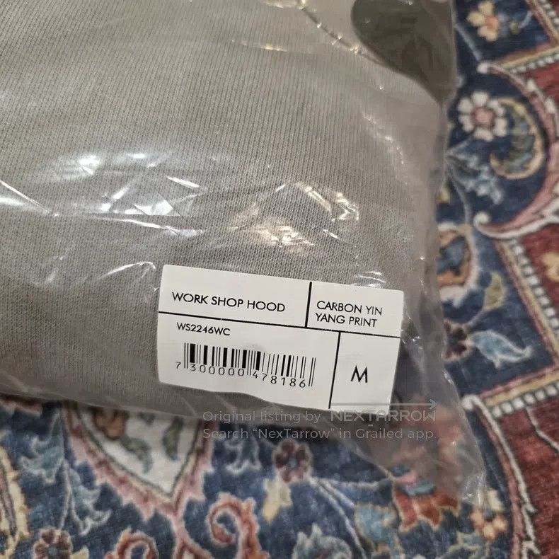Our Legacy Our Legacy Hooded Long Sleeve Sweatshirt, Washed Gray Size US M / EU 48-50 / 2 - 6 Thumbnail