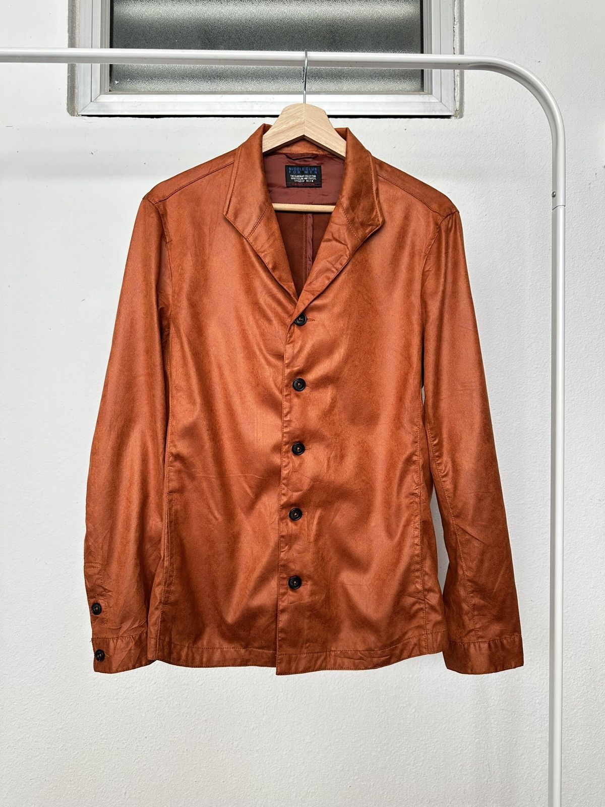 Nicole Club 00's Nicole Club NCFM moleskin light blouson jacket Size US M / EU 48-50 / 2 - 6 Thumbnail