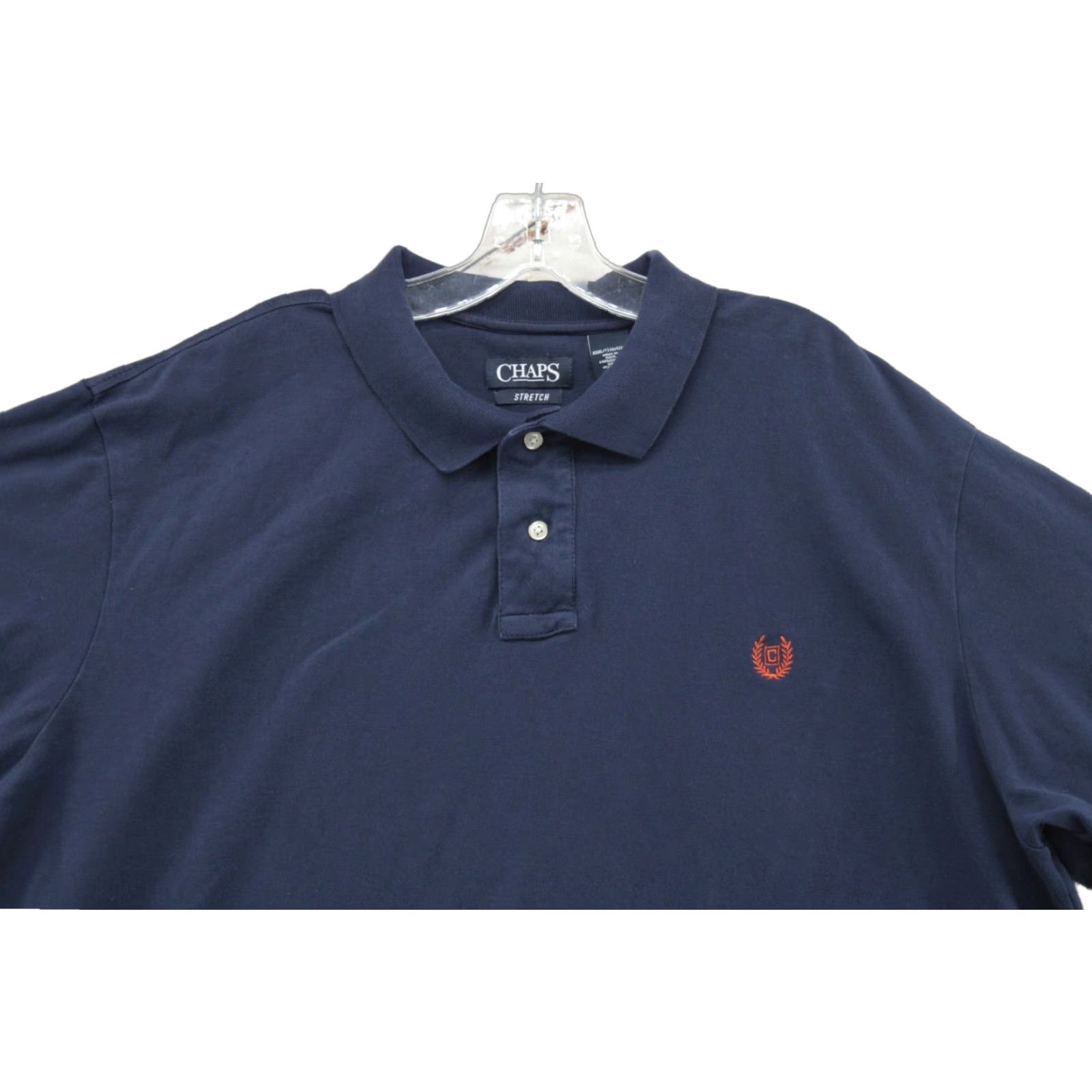 Chaps Chaps by Ralph Lauren Men's Golf Polo Shirt Blue 3XL XXXL Stretch Polo Shirt Men Golf Polo Shirt Size US XXL / EU 58 / 5 - 1 Thumbnail