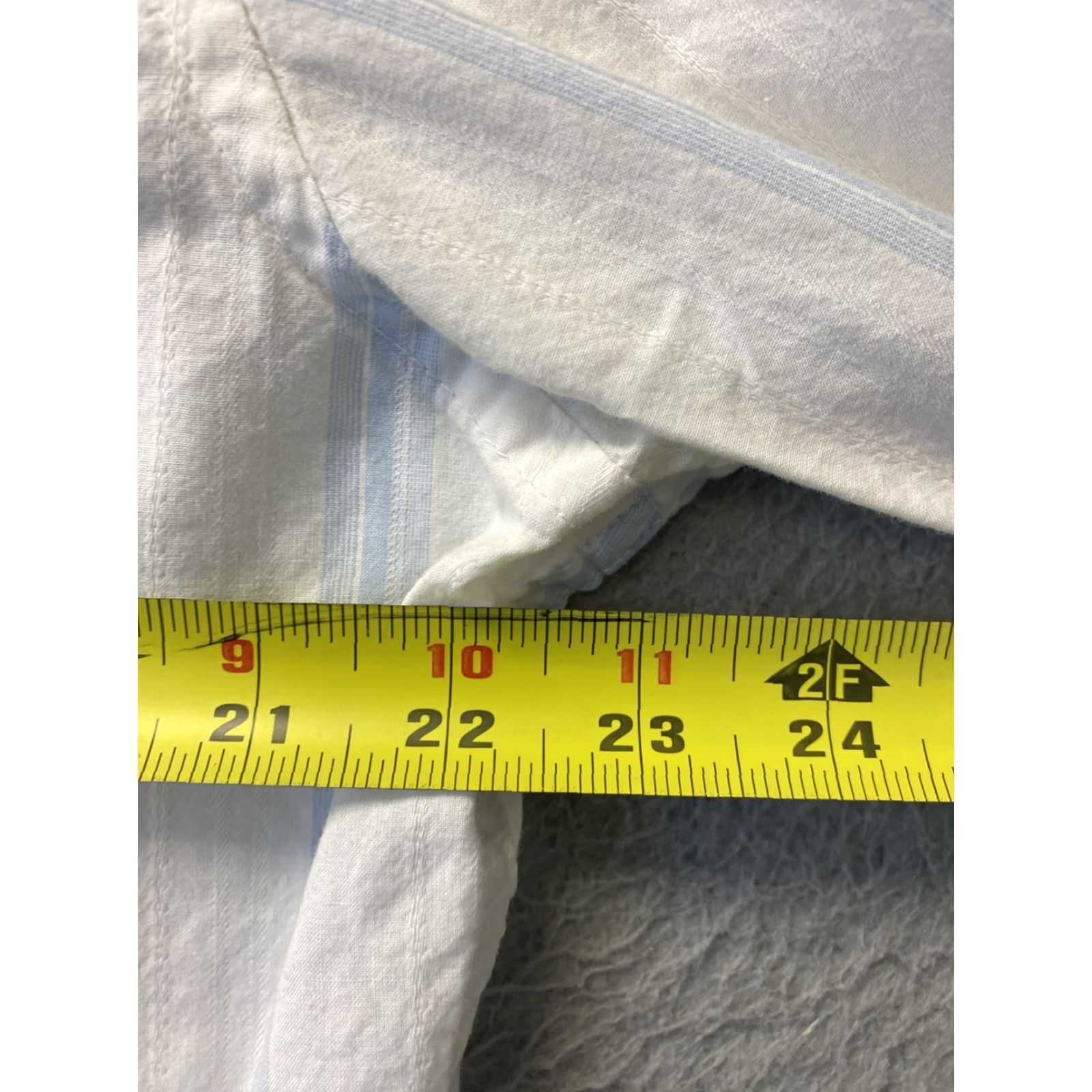 Gap GAP Button-Up Shirt Mens XL Blue White Striped Long Sleeve Casual /108-22 Size US XL / EU 56 / 4 - 4 Thumbnail