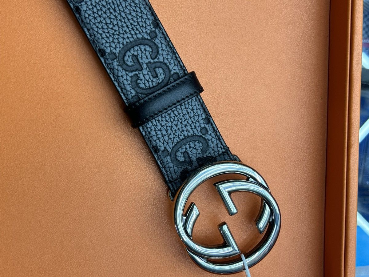 Gucci Gucci GG interlocking Buckle Belt Size 40 - 6 Thumbnail