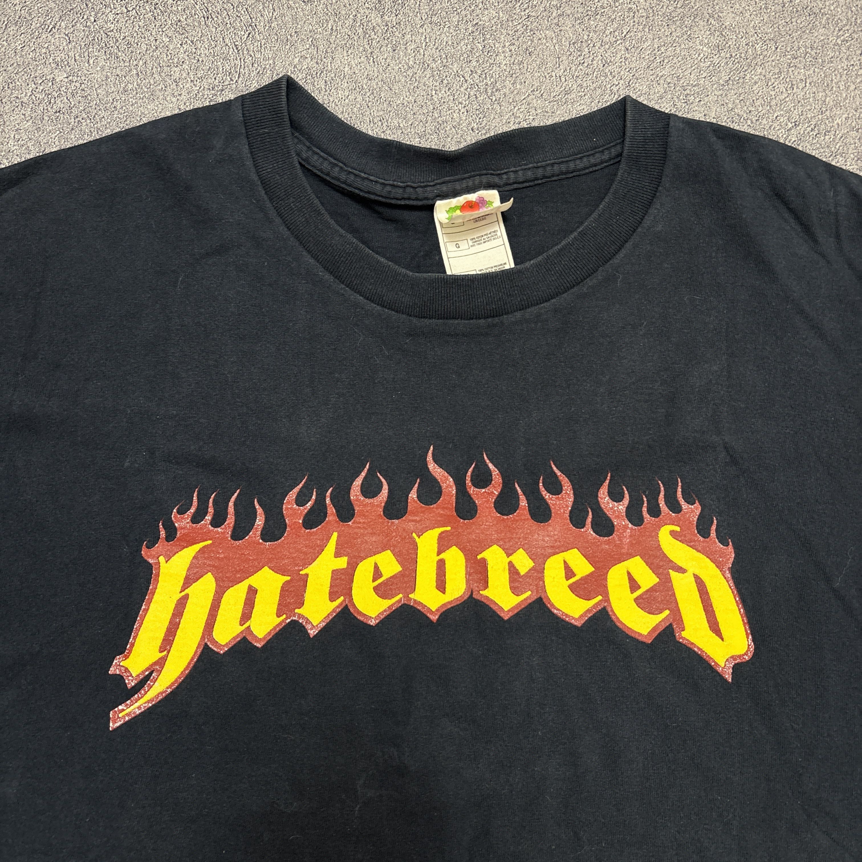 Band Tees Vintage Hatebreed Shirt 2003 Tour Hardcore Band Tee Madball Size US L / EU 52-54 / 3 - 4 Thumbnail