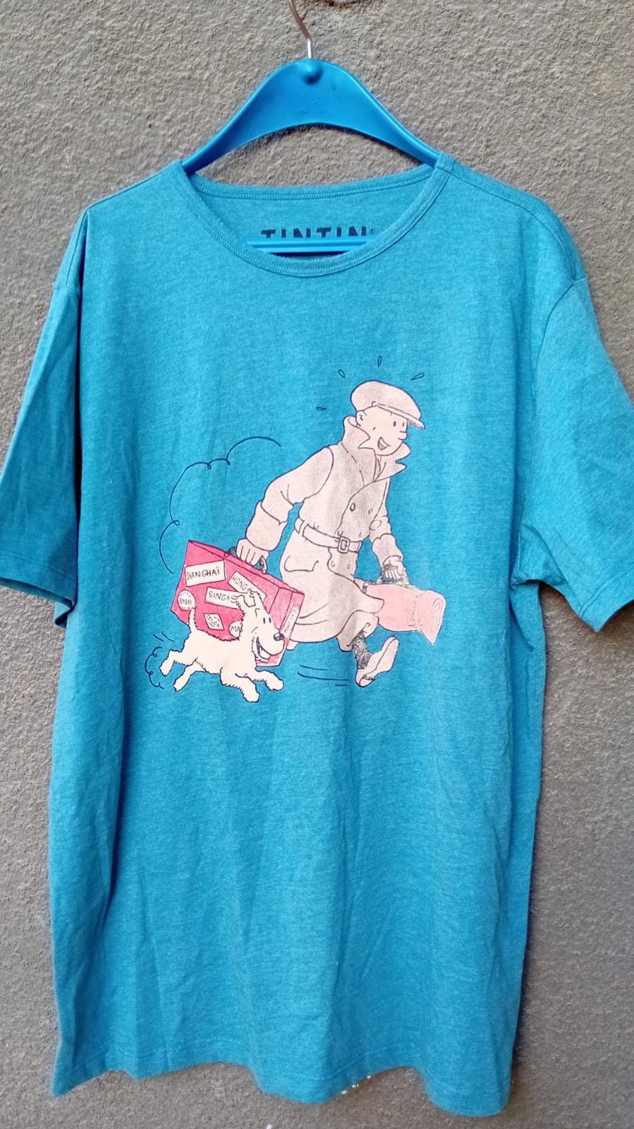 Anime Adventures of Tin Tin Homecoming Hergé Moulinsart tee Size US L / EU 52-54 / 3 - 1 Thumbnail