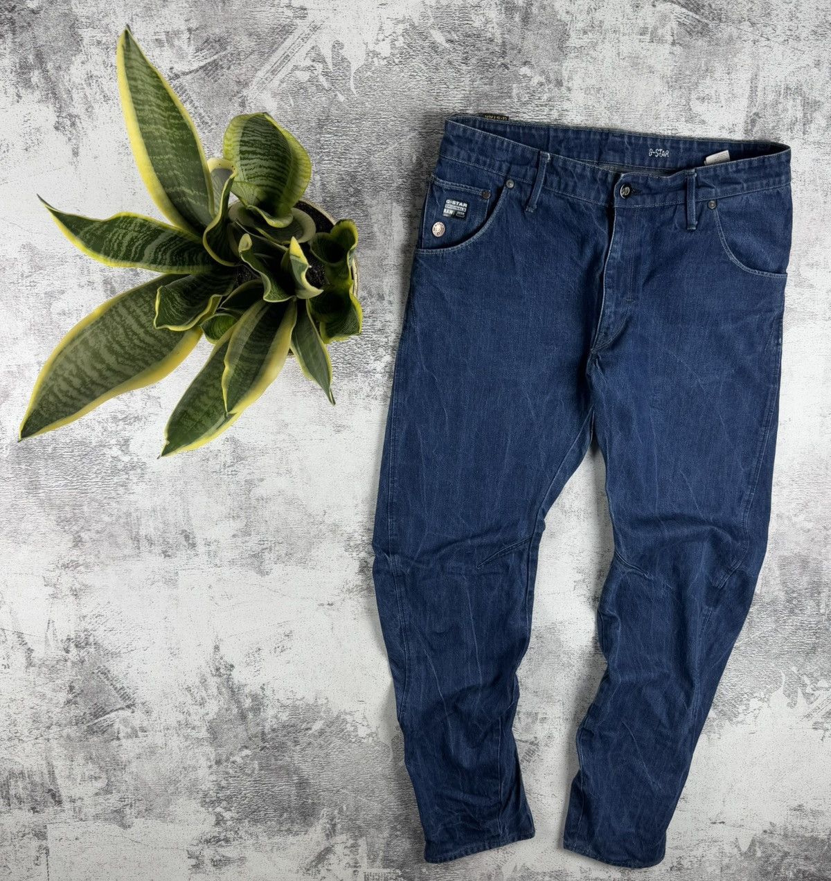 G-Star G-Star Loose Tapered Big Logo GS01 Embro Jeans Pants Bottoms Size US 36 / EU 52 - 11 Thumbnail