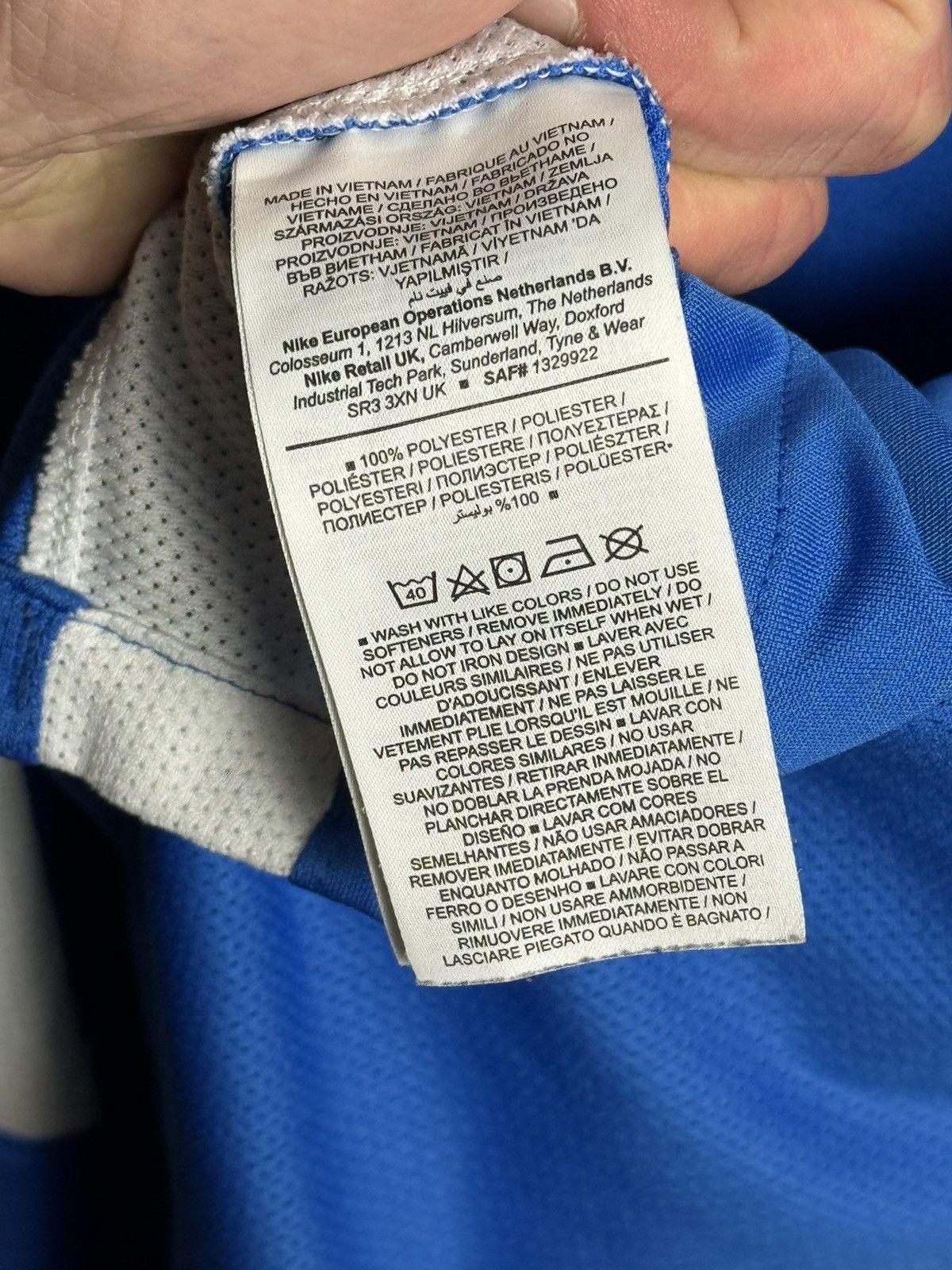 Nike Portsmouth 21/22 Home Football Jersey Size US L / EU 52-54 / 3 - 18 Thumbnail