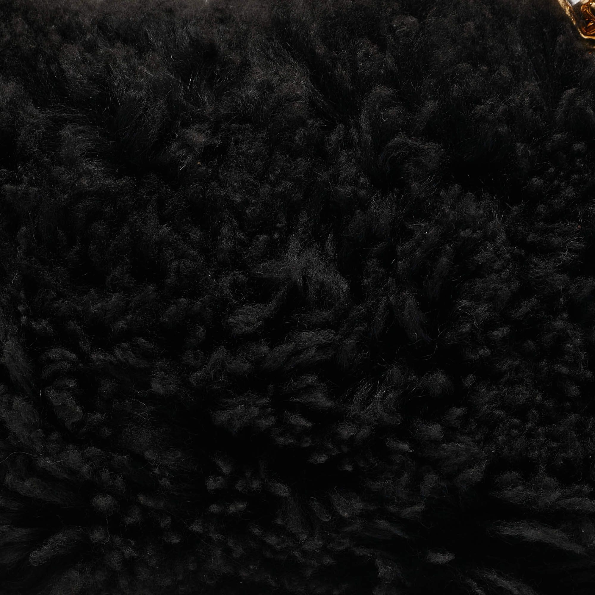 Bottega Veneta o1mle0325 Size: OS / Shearling Chain Pouch in Fondant Size ONE SIZE - 5 Thumbnail