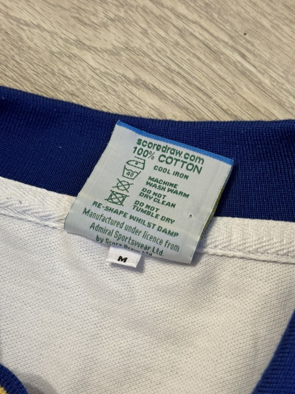 Vintage 🔷Retro Admiral Leeds United 1976/77/78 Soccer jersey🔷 Size US M / EU 48-50 / 2 - 6 Thumbnail