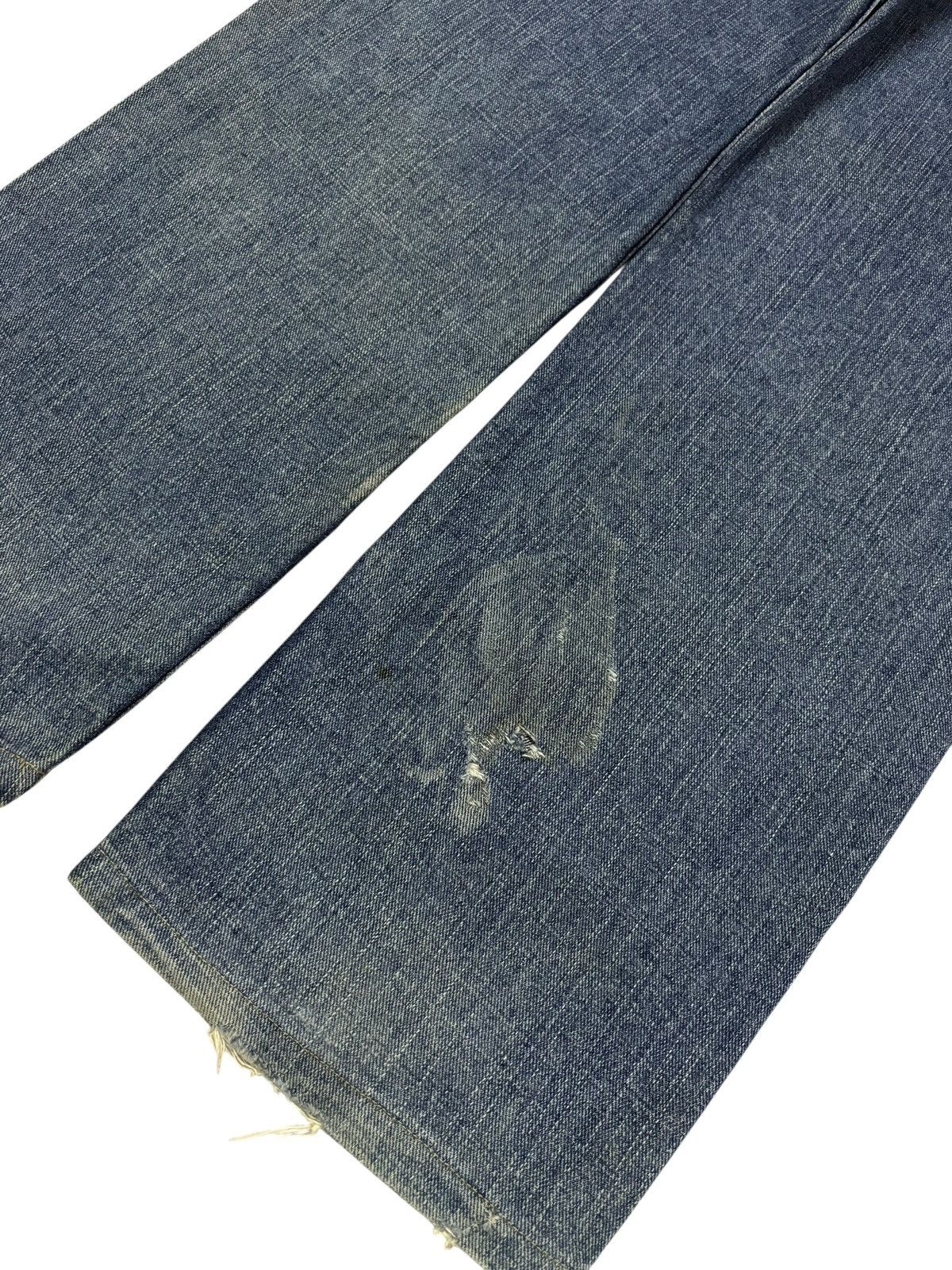 Levi's Vtg 90s Levis 533 Distressed Jeans Size US 34 / EU 50 - 6 Thumbnail