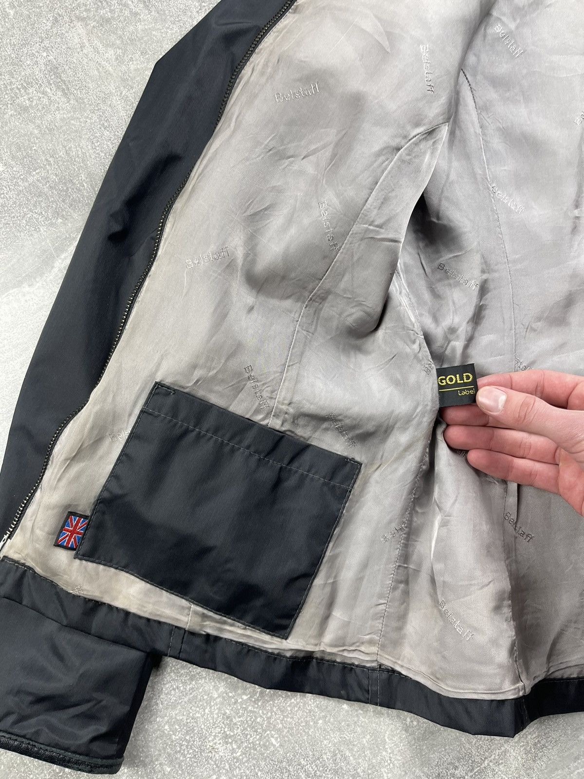 Belstaff Belstaff GOLD Label Belted Motorcycle Wax Jacket Black Size L / US 10 / IT 46 - 17 Thumbnail