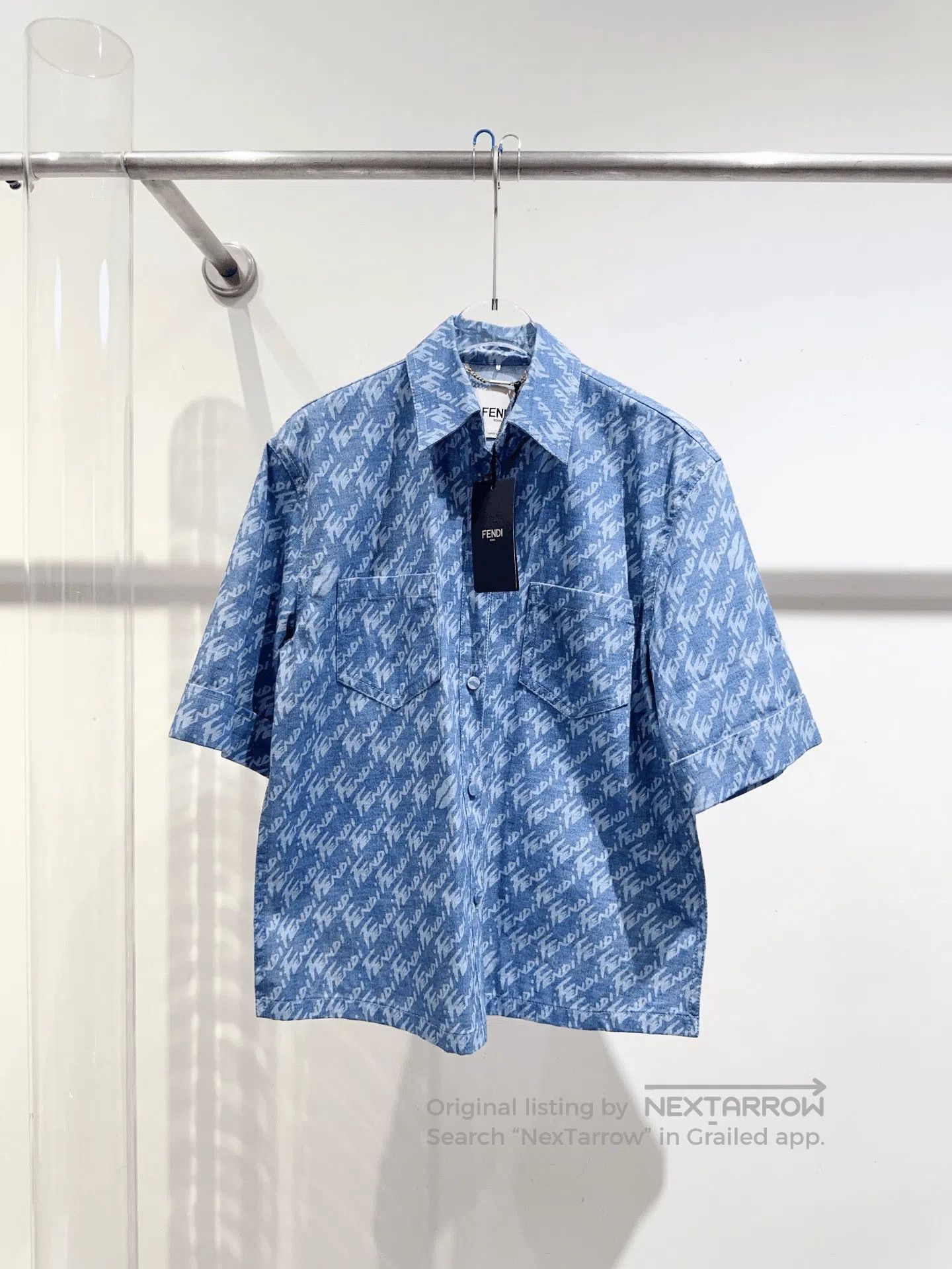 Fendi Fendi Denim Shirt. Size XS / US 0-2 / IT 36-38 - 1 Thumbnail