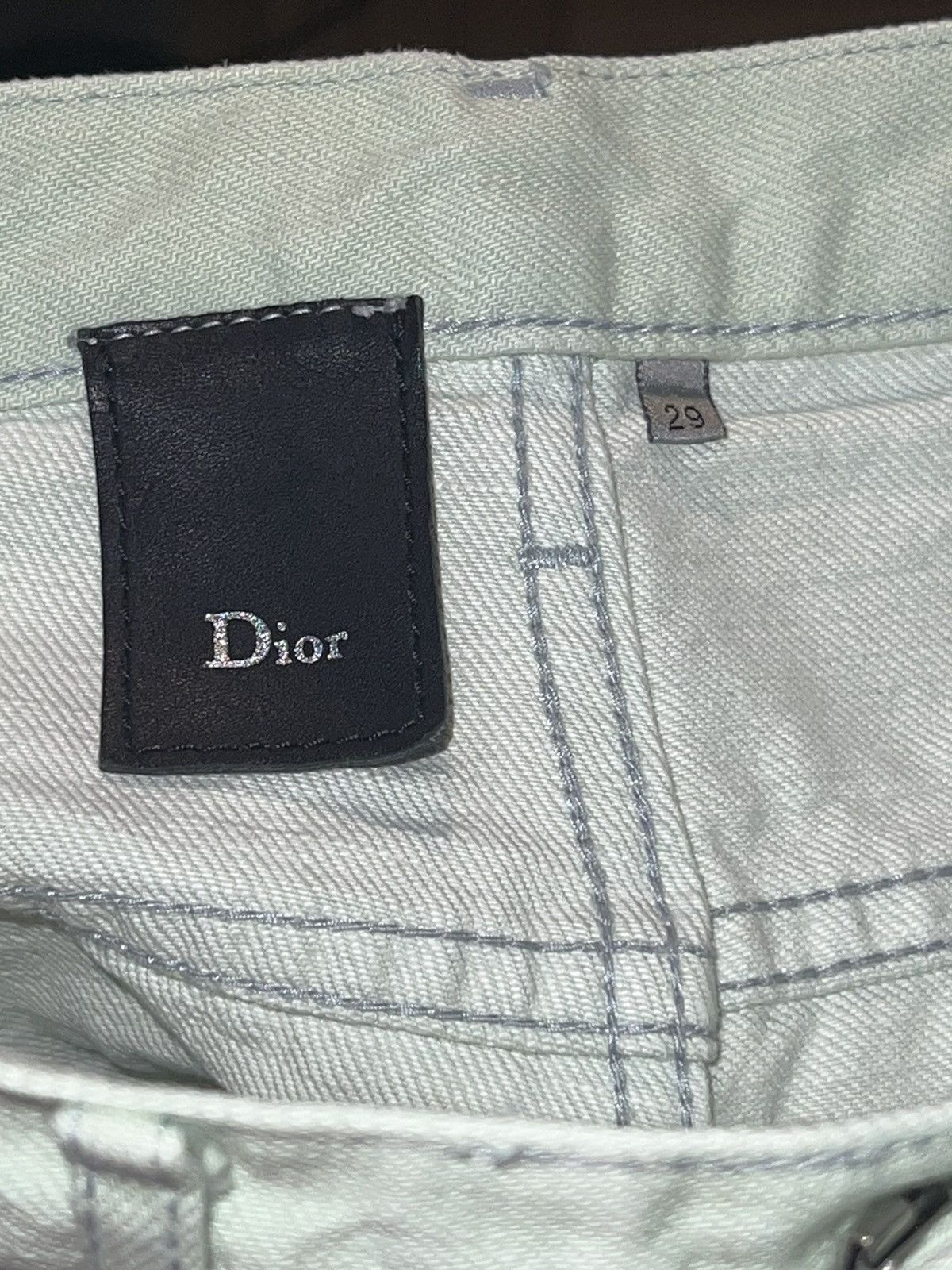 Dior Dior Homme Clawmark Sage Green SS2006 Size US 29 - 5 Thumbnail