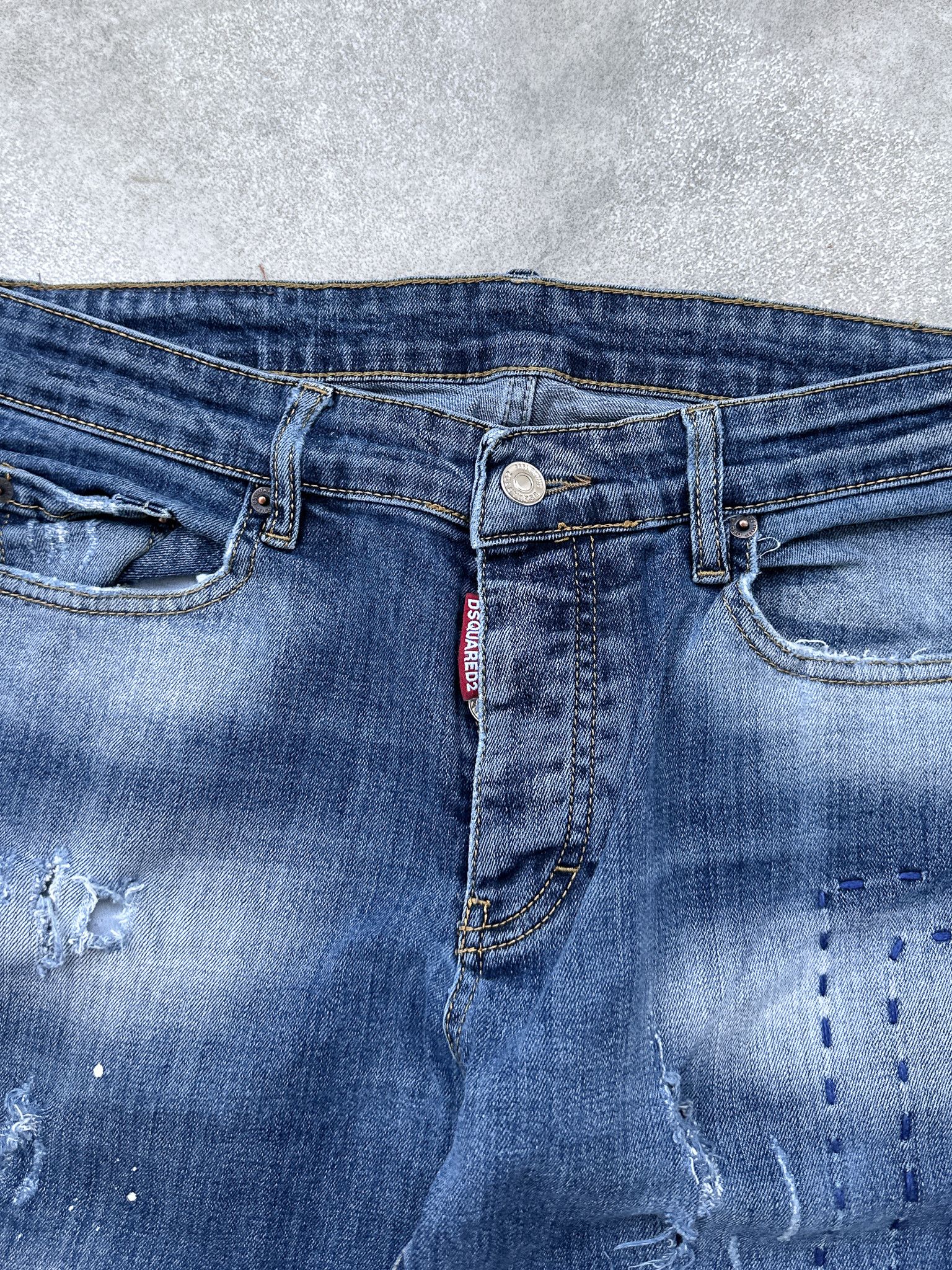 Dsquared2 Dsquared2 Blue Denim Pants Jeans Skinny Size US 32 / EU 48 - 6 Thumbnail