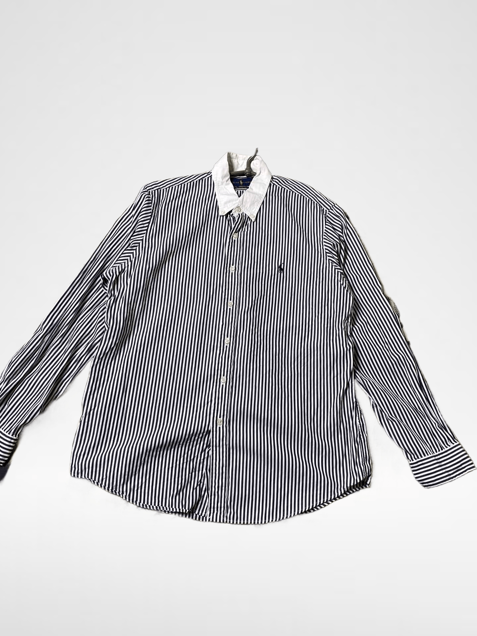 Ralph Lauren Classic Fit Print Striped Shirt Logo Ralph Lauren Size US L / EU 52-54 / 3 - 1 Thumbnail