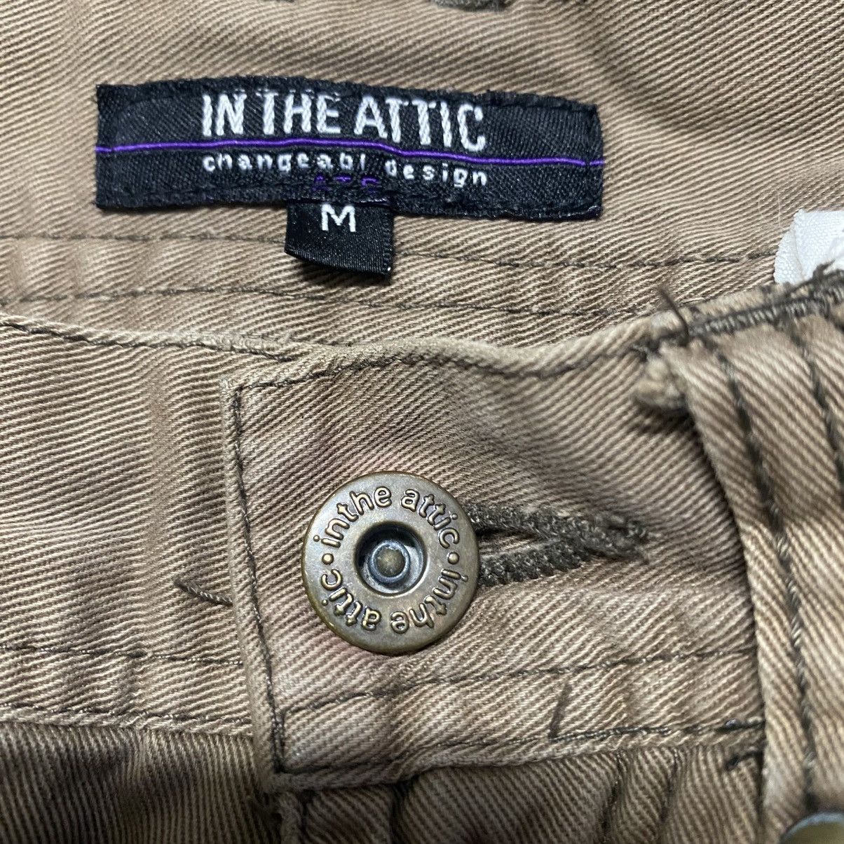 Japanese Brand IN THE ATTIC Sunfaded Holster Cargo Pants Flare Patches Size US 30 / EU 46 - 20 Thumbnail