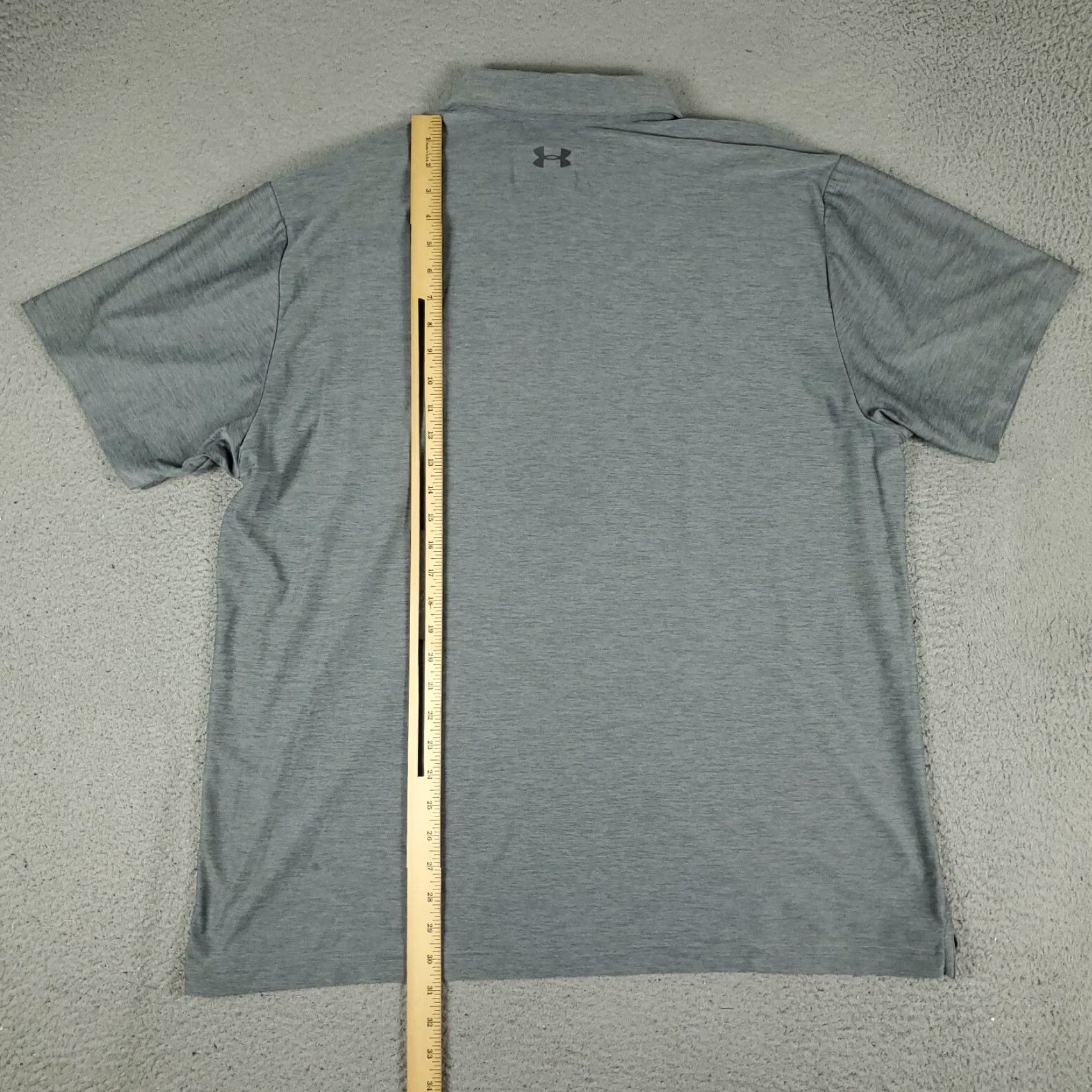 Under Armour Under Armour Polo Shirt Mens 2XL Gray Golf Casual Short Sleeve Shirt Size US XXL / EU 58 / 5 - 3 Thumbnail