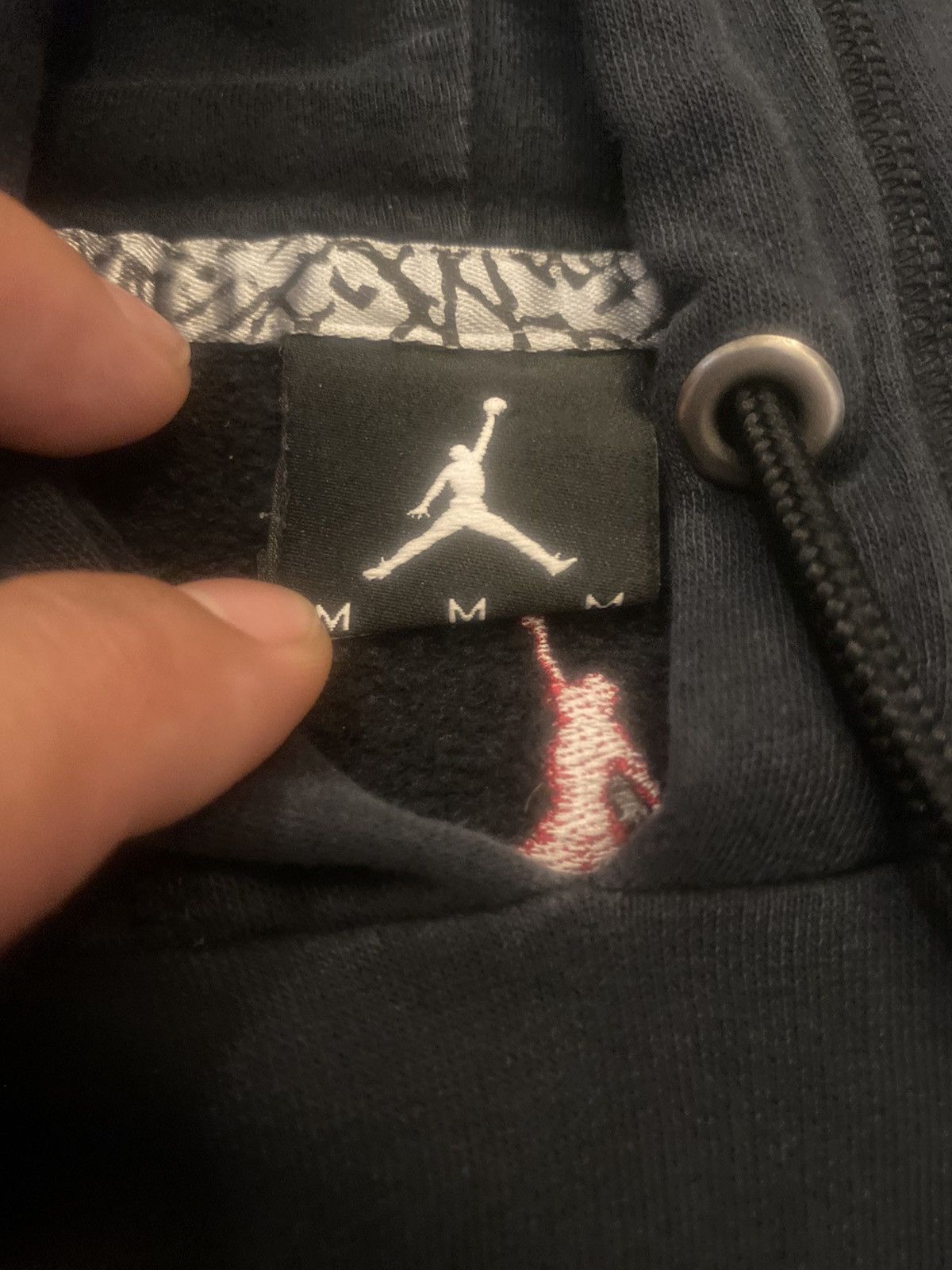 Jordan Brand × Vintage Vintage Air Jordan Flight Hoodie Size US M / EU 48-50 / 2 - 4 Thumbnail