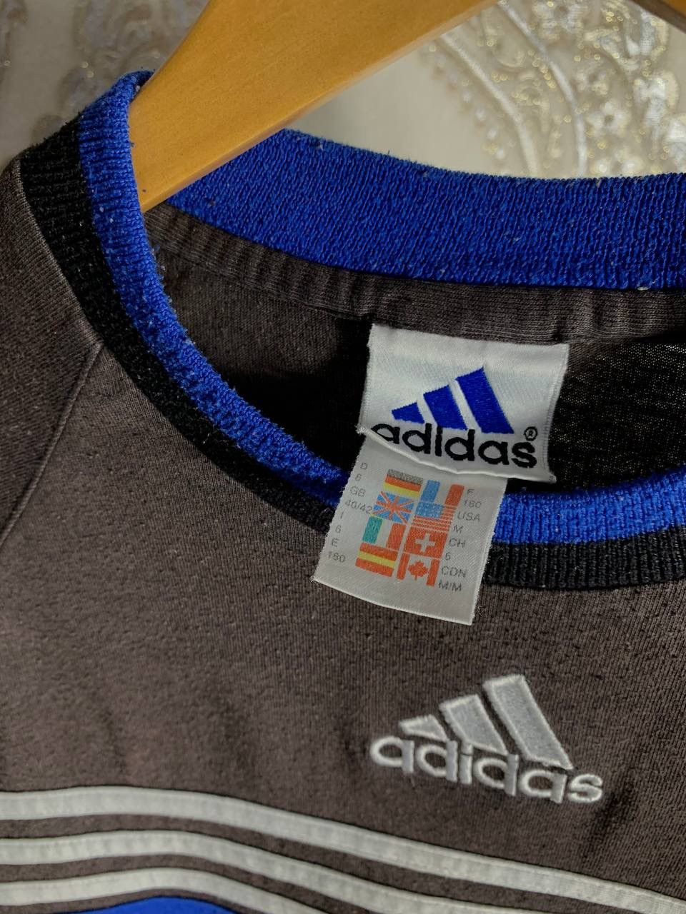 Adidas VINTAGE ADIDAS ORIGINAL EQUIPMENT RETRO T-SHIRT Y2K 90s USA Size US M / EU 48-50 / 2 - 6 Thumbnail