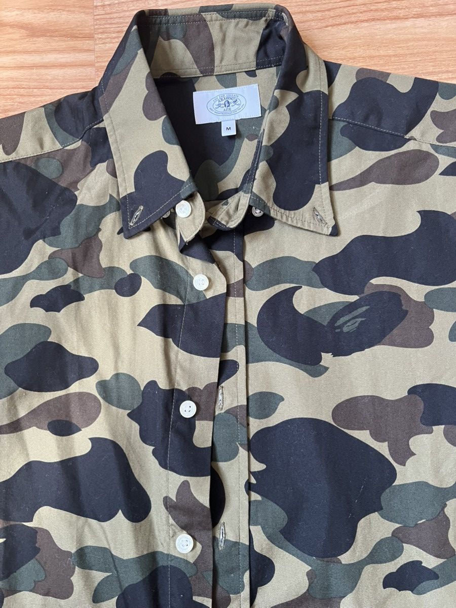 Bape Bape Classic Camo Button Up Shirt Size US M / EU 48-50 / 2 - 5 Thumbnail