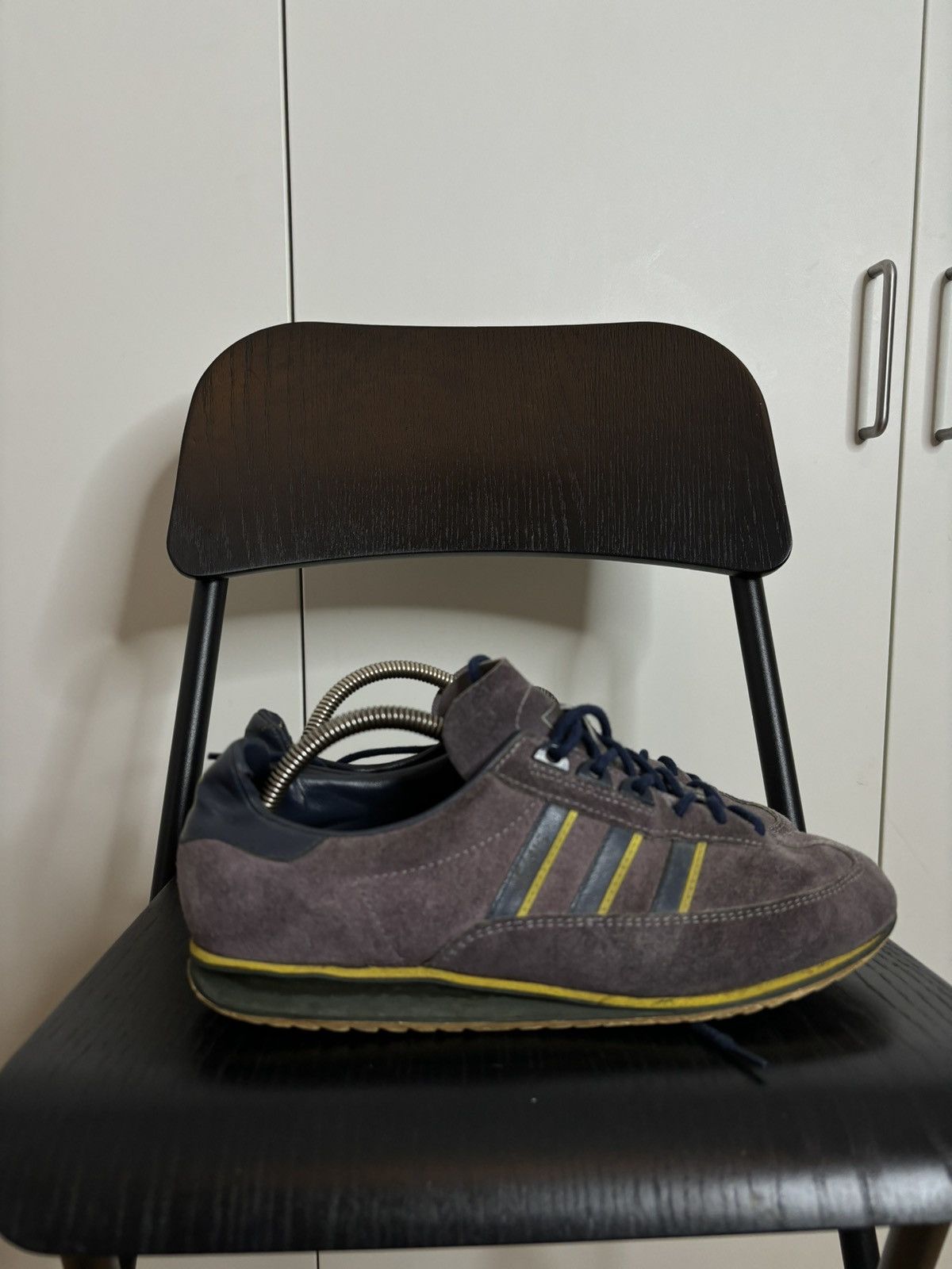 Adidas × Vintage Vintage 80th ADIDAS jeans sneakers Size US 9.5 / EU 42-43 - 1 Thumbnail