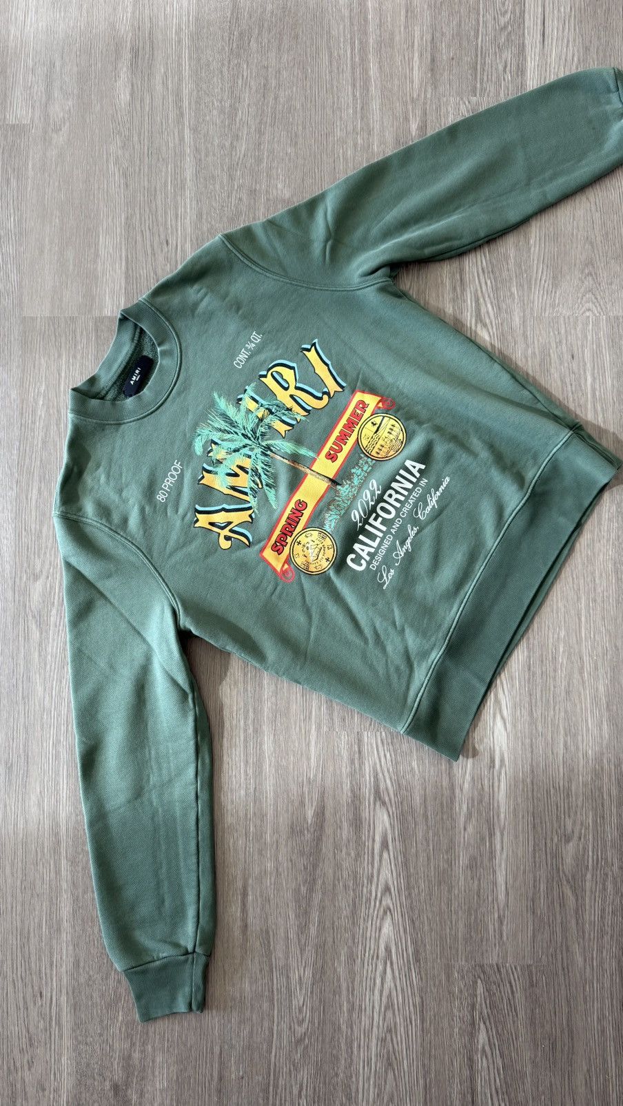 Amiri Amiri Crew Sweater Size US S / EU 44-46 / 1 - 2 Thumbnail