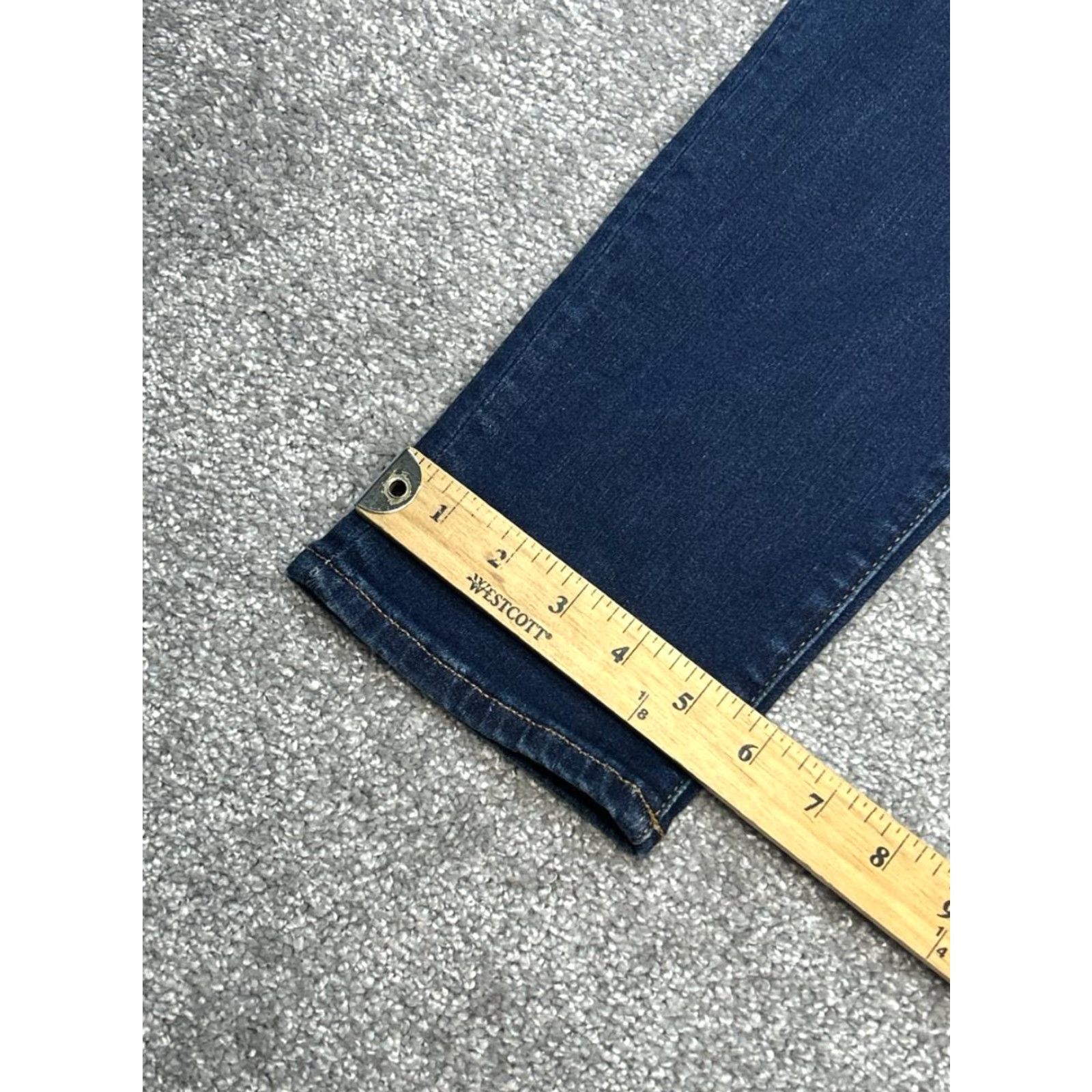 Vintage Chicos Denim Pull On Jegging Jeans Women 8 Blue Denim Cotton High Rise 32x30 New Size 30" / US 8 / IT 44 - 6 Thumbnail