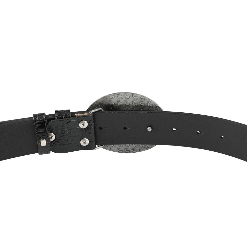 Designer Modern Vintage Belt Riveted Belts Menswear Accessories Size ONE SIZE - 3 Thumbnail