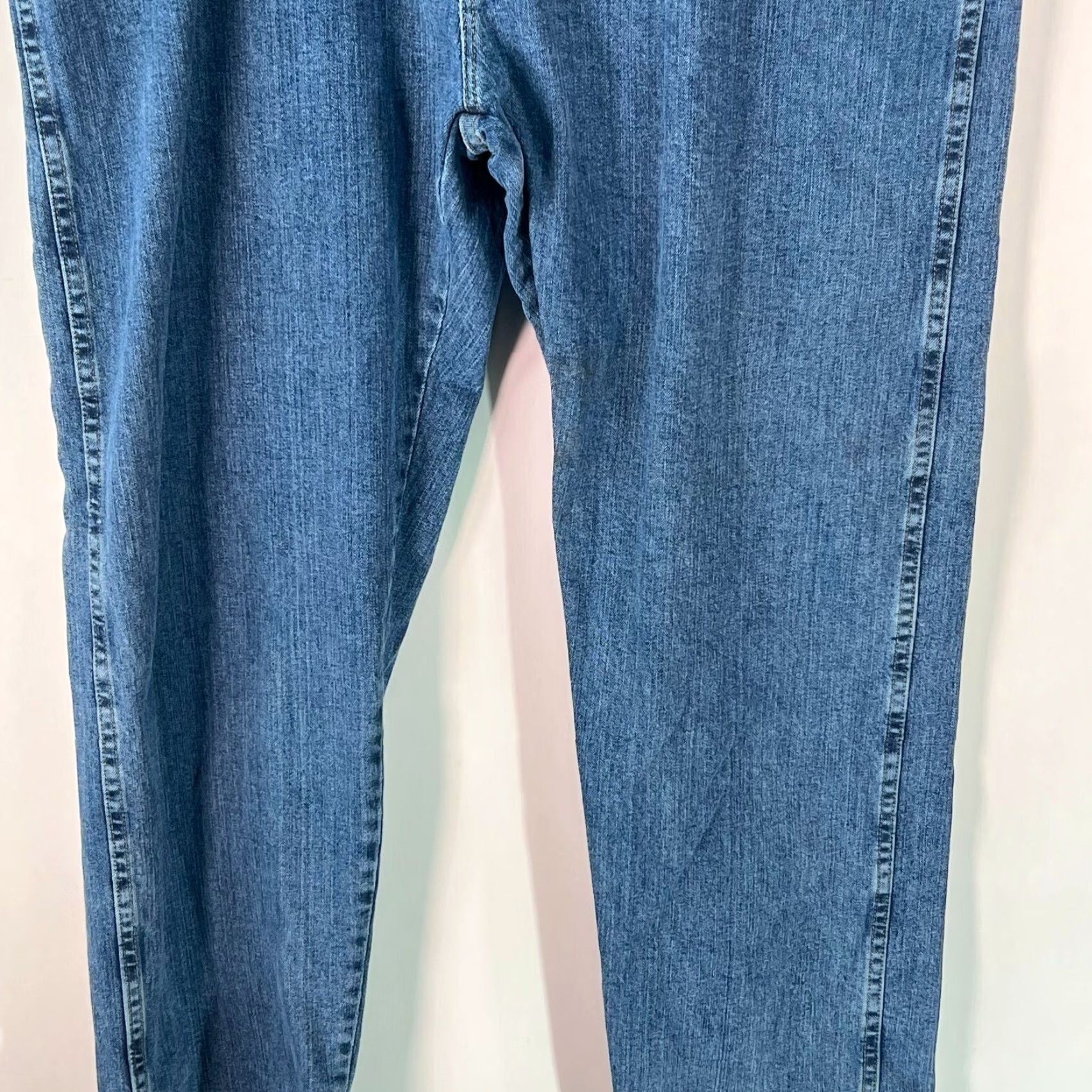 Wrangler Wrangler Mens Rugged Wear High Rise Straight Leg Blue Denim Jeans 42X30 Jeans Men Wrangler High Rise Blue Denim 42X30 Size US 42 / EU 58 - 6 Thumbnail