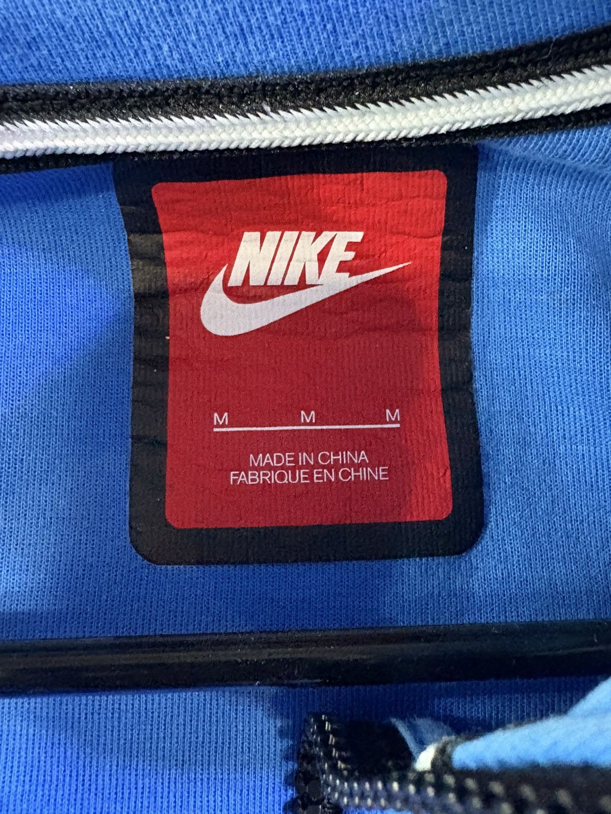 Nike Vintage Nike blue tech fleece jacket Size US M / EU 48-50 / 2 - 3 Thumbnail