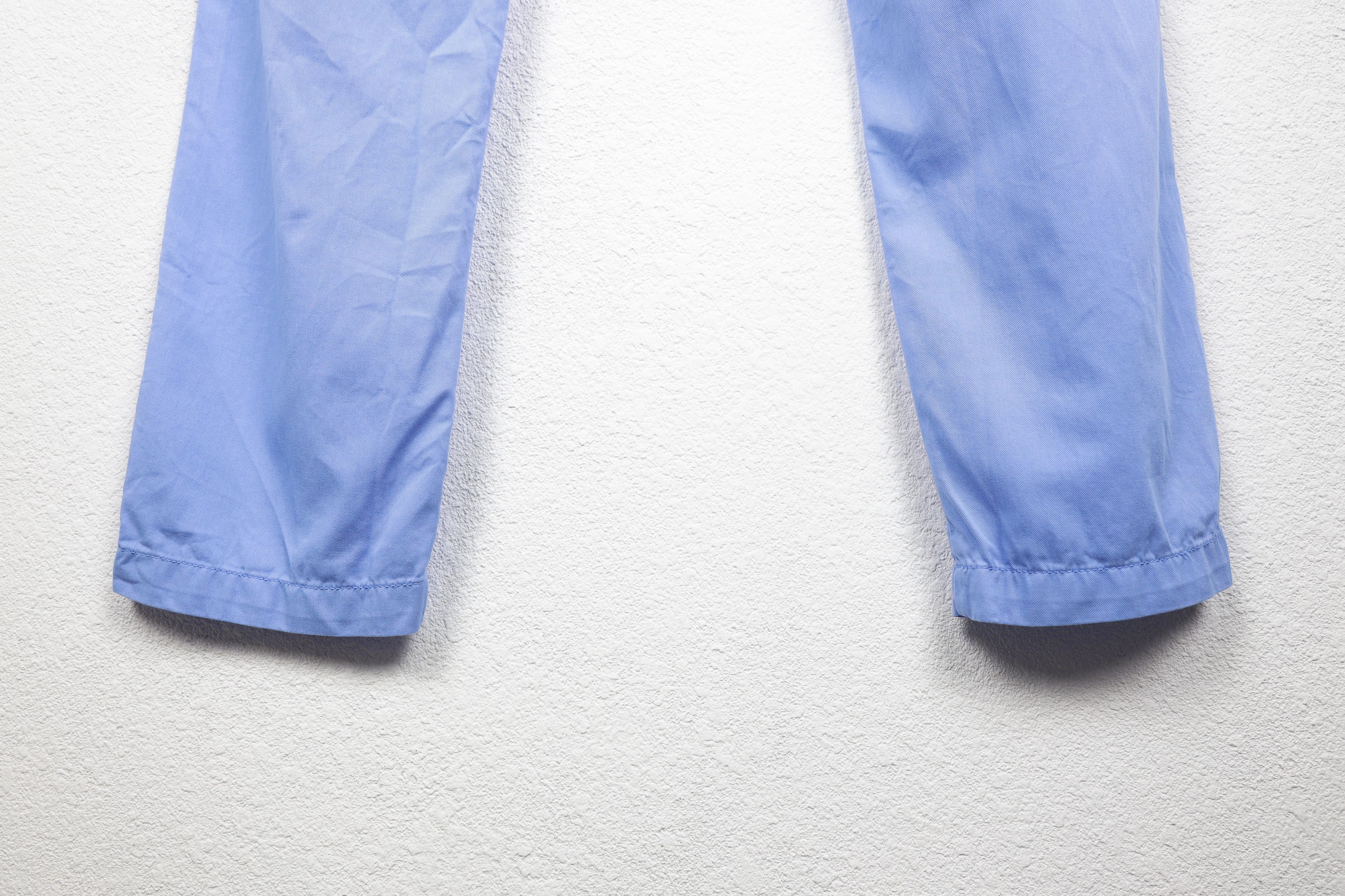 Designer × Life's a Beach × Vilebrequin Les Canebiers Blue Chino Tartane Pants Trousers Size US 31 - 10 Thumbnail