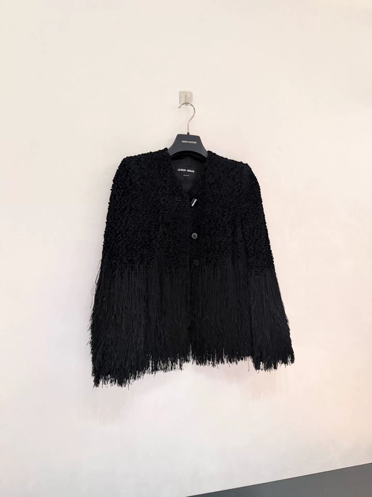 Giorgio Armani Giorgio Armani 20FW Runway Black Blazer Size XS / US 0-2 / IT 36-38 - 1 Thumbnail