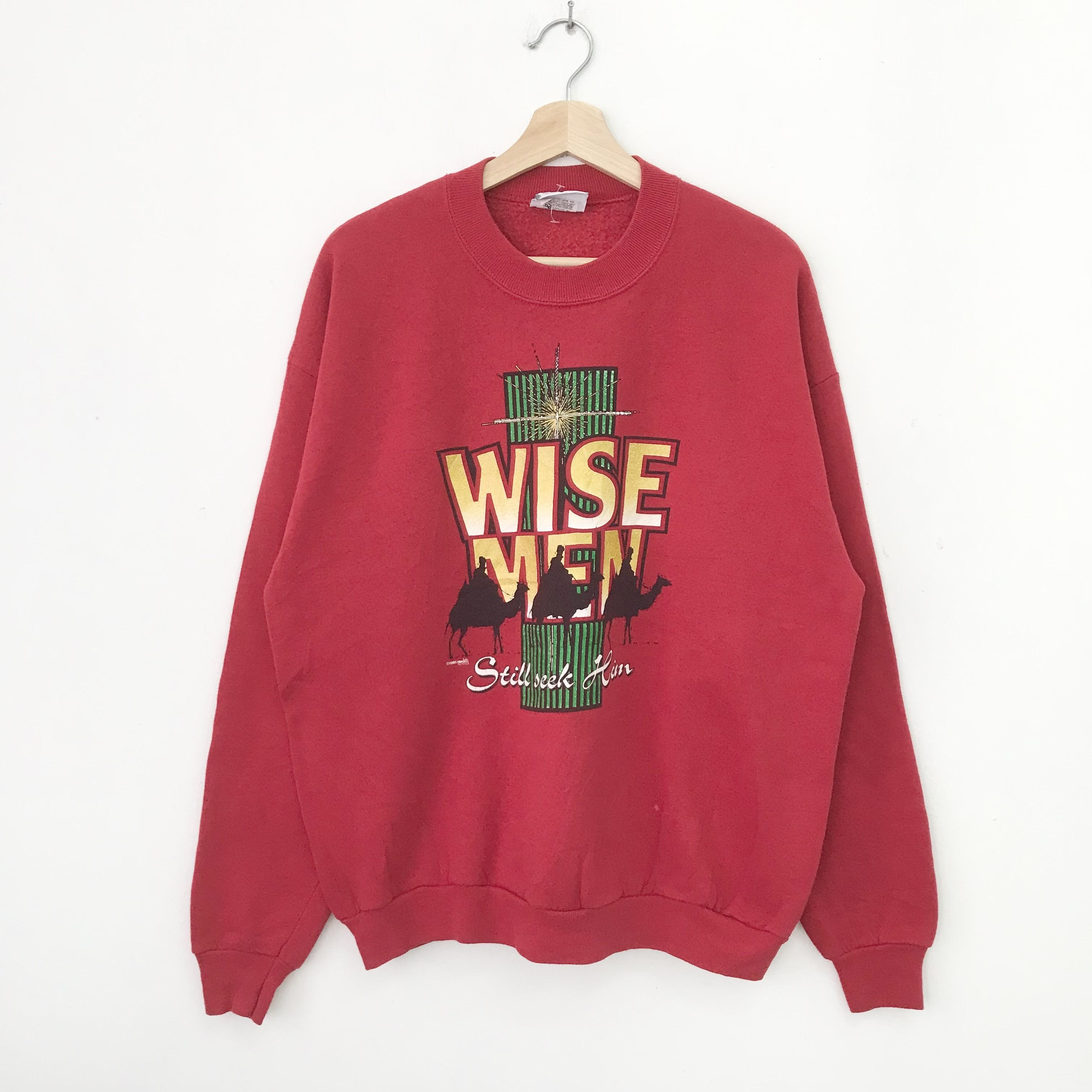 Vintage Vintage Wise Men Still Seek Him - 554 Size US L / EU 52-54 / 3 - 1 Thumbnail