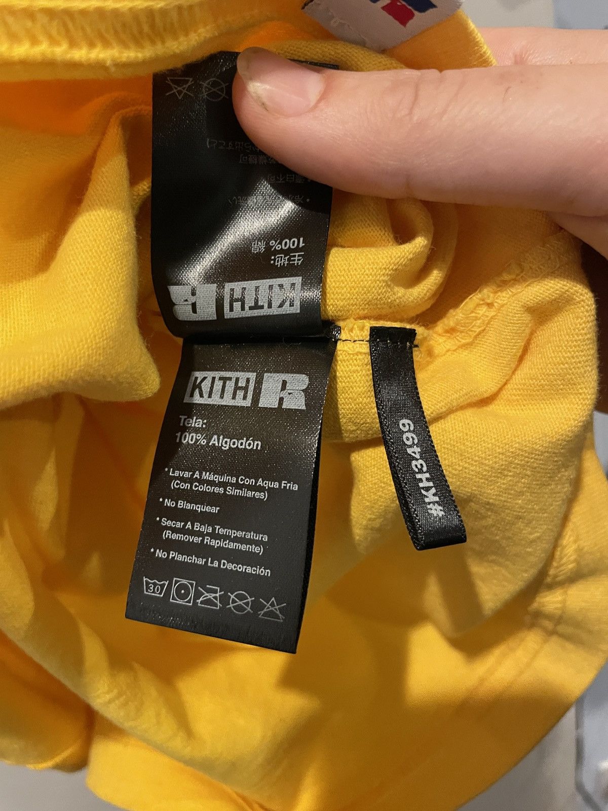 Kith × Russell Athletic SS19 Kith x Russell Athletic Logo Tee Yellow Size US XS / EU 42 / 0 - 7 Thumbnail