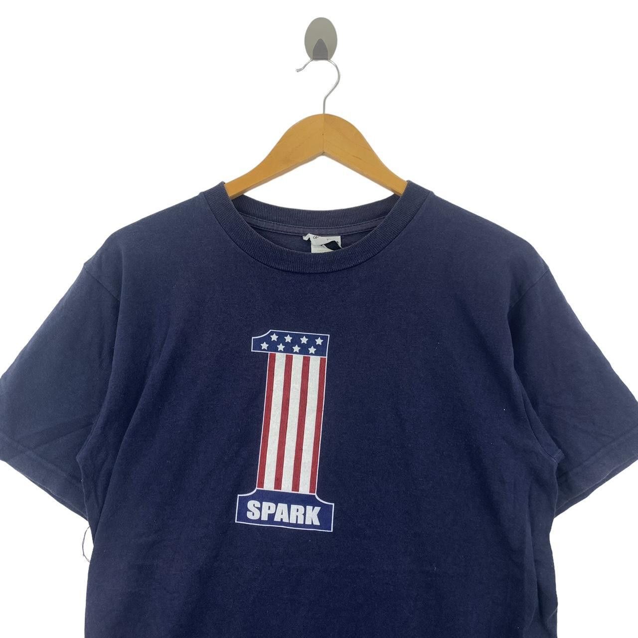Vintage Vintage 90’ SPARK SKATEBOARD No 1 Tee Shirt Size US M / EU 48-50 / 2 - 2 Thumbnail