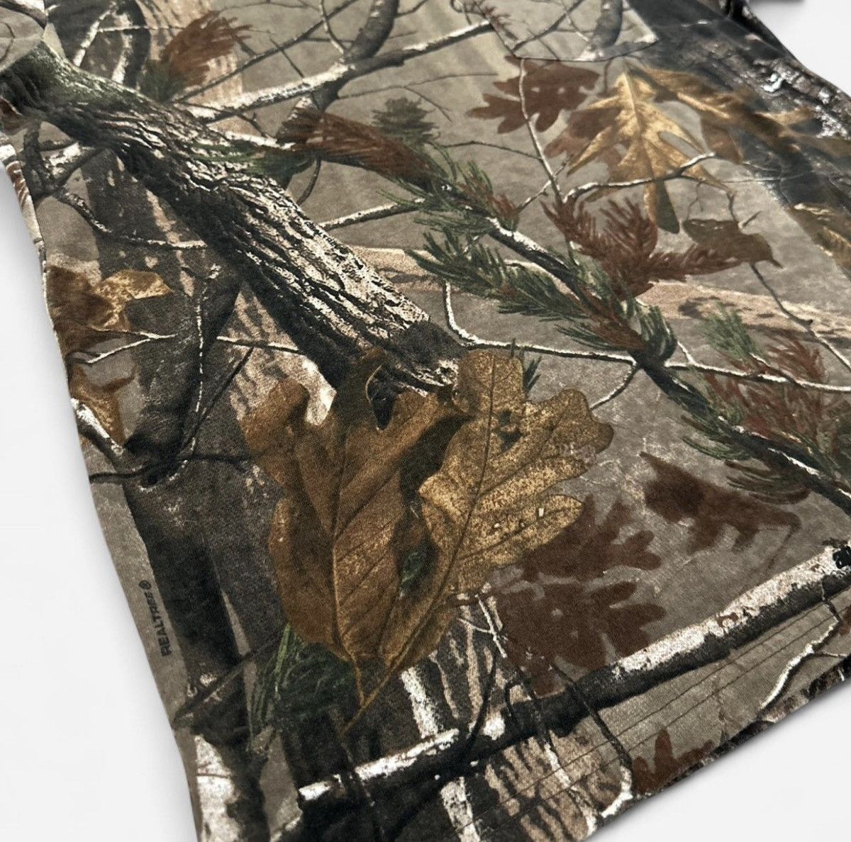 Realtree Vintage Camo Real Tree Tee Shirt Mossy Oaks crewneck Size US L / EU 52-54 / 3 - 3 Thumbnail