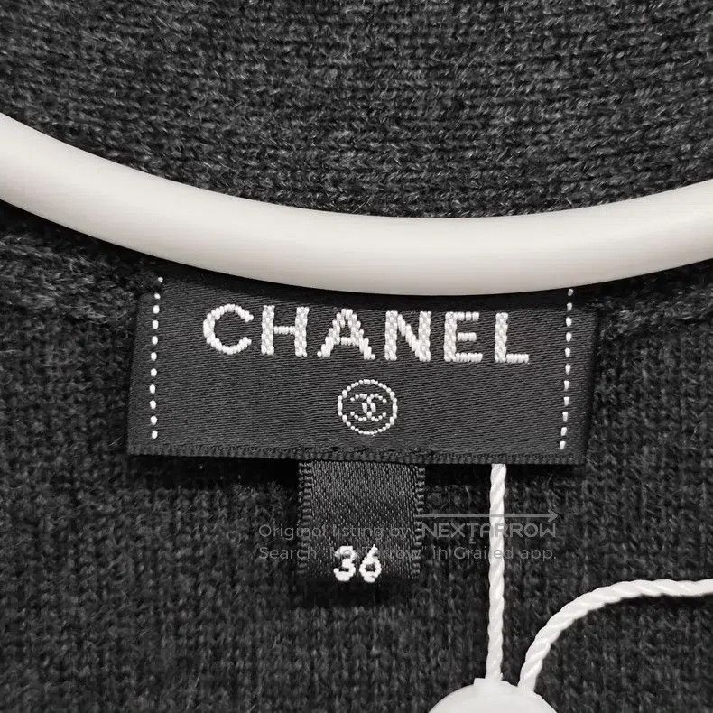 Chanel Chanel Black logo printed sequin coat Size XS / US 0-2 / IT 36-38 - 3 Thumbnail