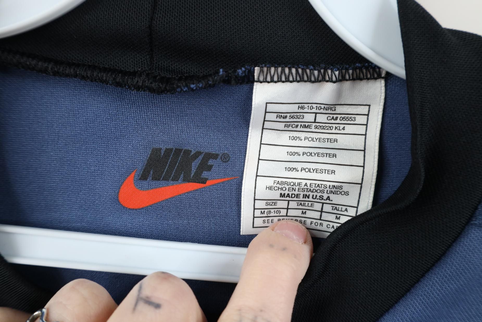 Nike Deadstock Vintage 90s Nike Womens Long Sleeve T-Shirt USA Size M / US 6-8 / IT 42-44 - 8 Thumbnail