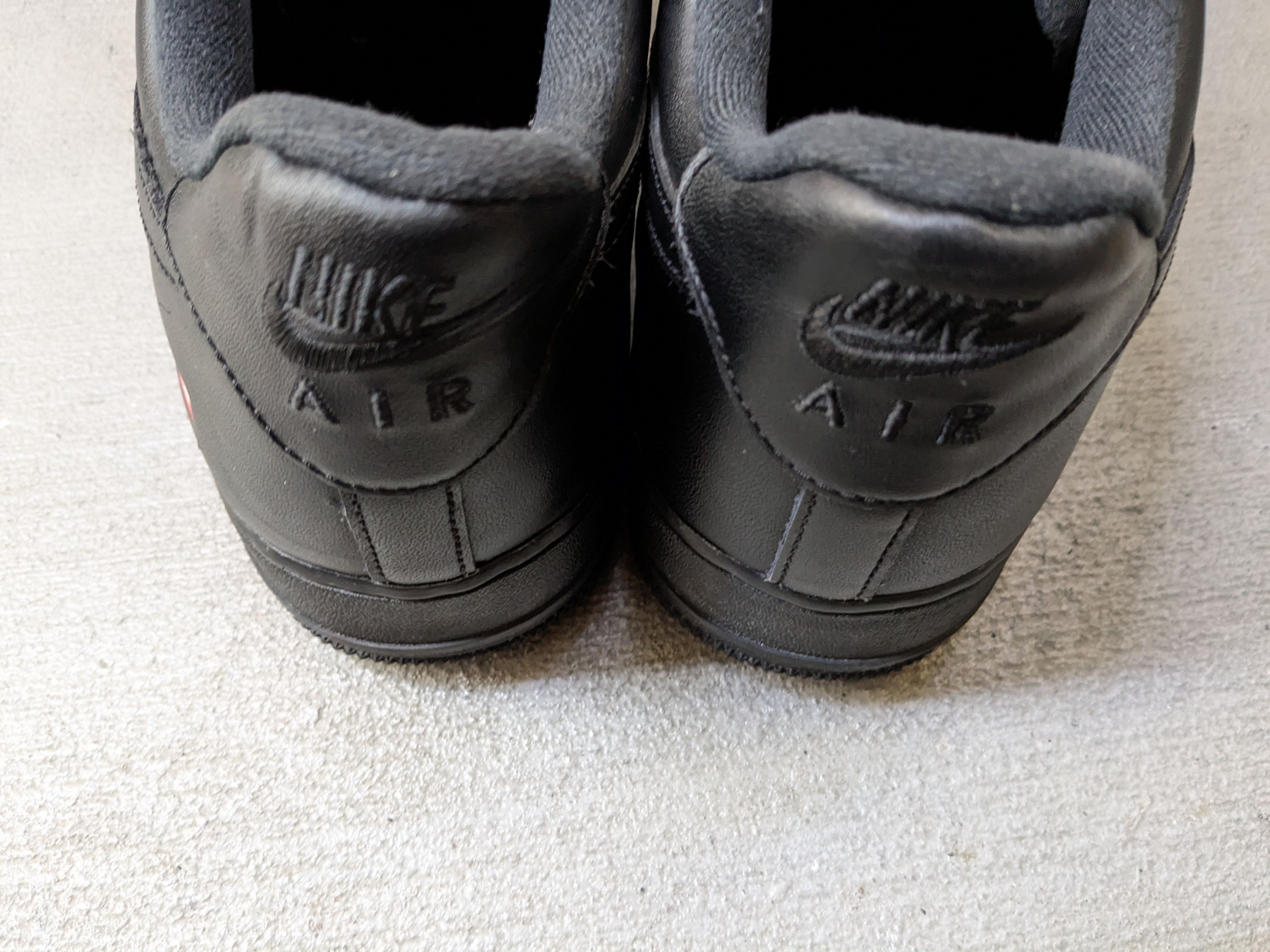 Nike × Supreme Nike Air Force 1 Low Supreme Black 11.5 CU9225-001 Leather Size US 11.5 / EU 44-45 - 16 Thumbnail