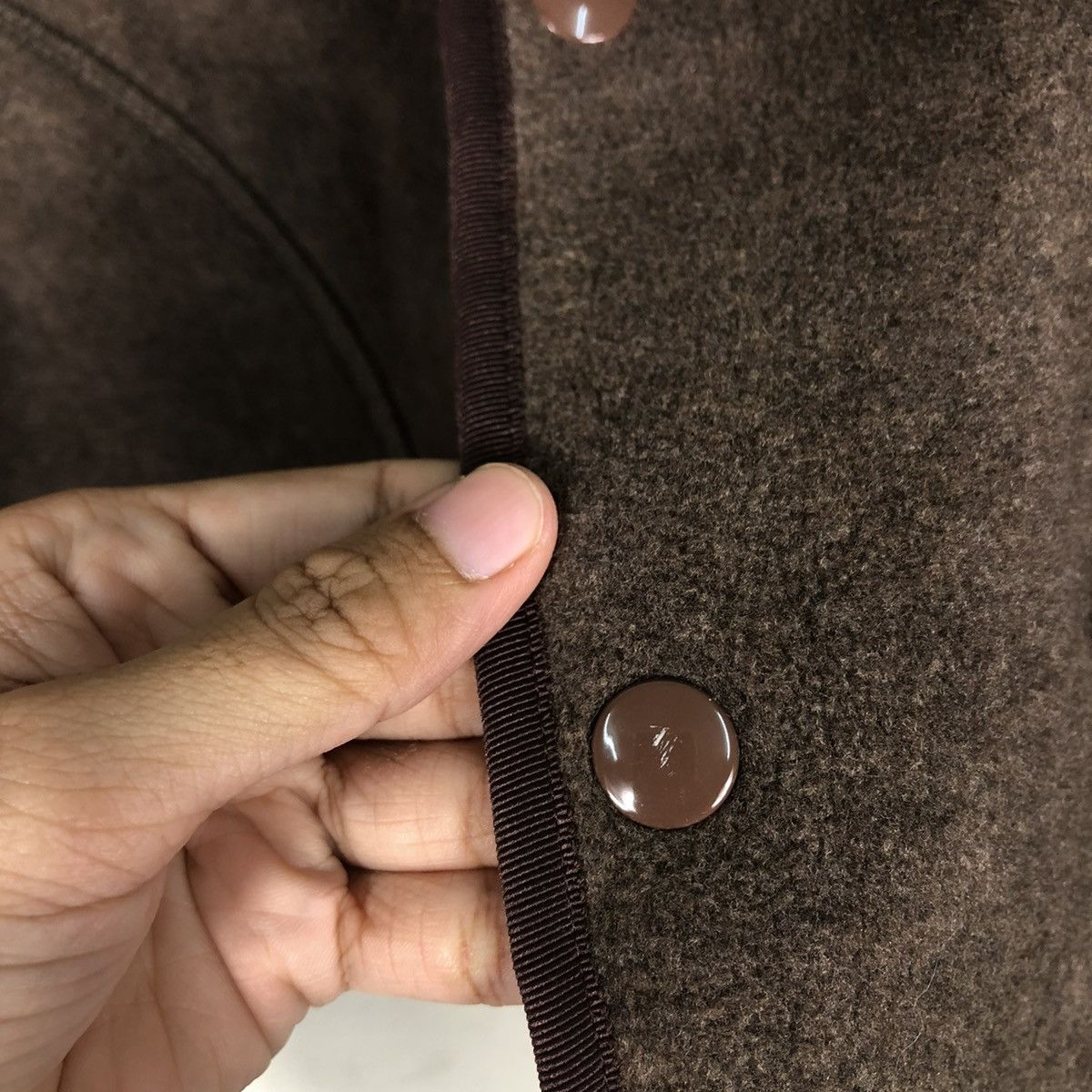 Danton × Japanese Brand 🔥VINTAGE CHORE WOOL JACKET DANTON ISSEY MIYAKE Size M / US 6-8 / IT 42-44 - 15 Thumbnail